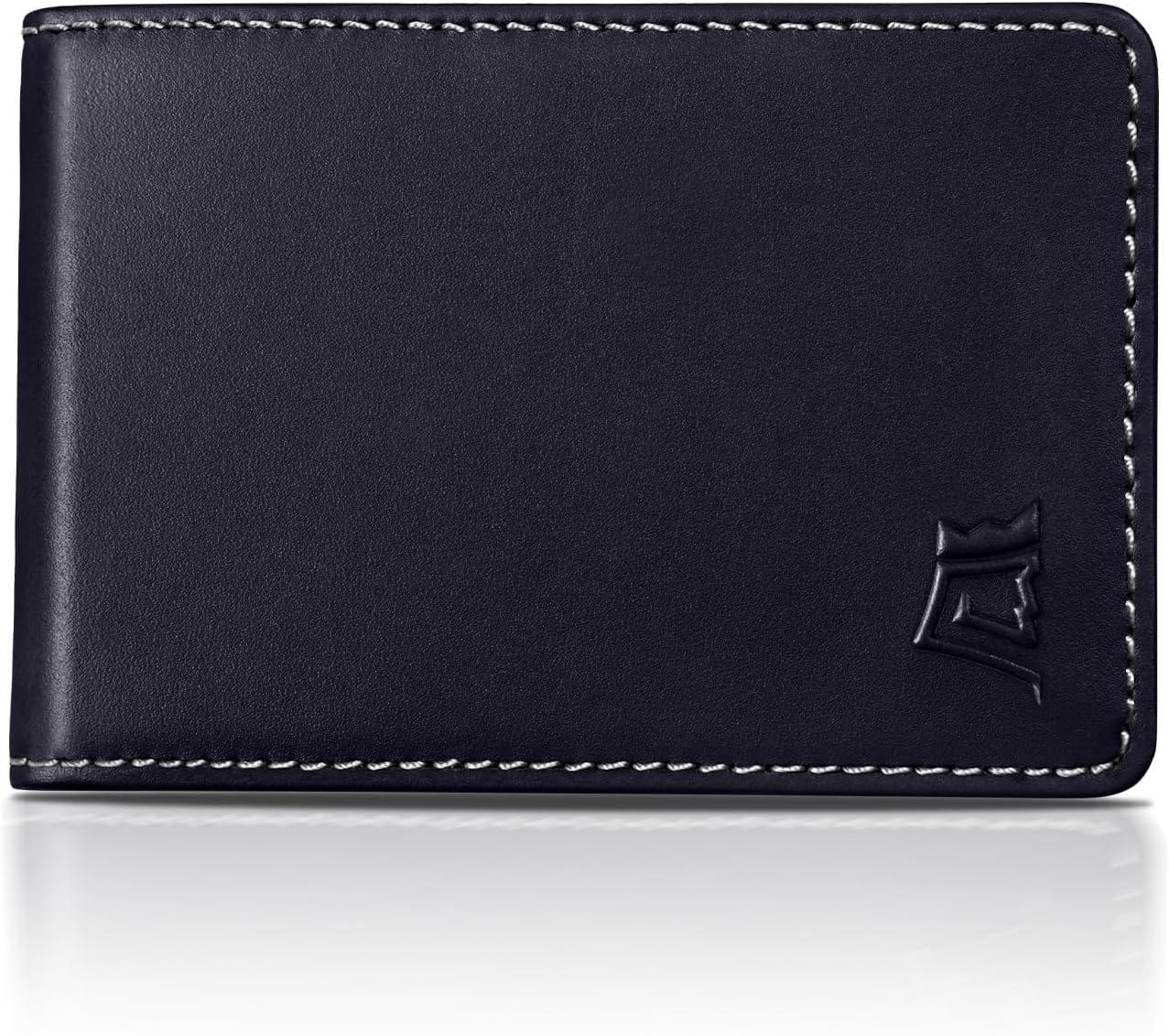 Kings Loot Wallet for Men | Customized Minimalist Slim RFID Blocking Leather Design with Cash Pocket & Card Pull Strap | Holds 1-15 Cards | Stylish & Durable Wallets
