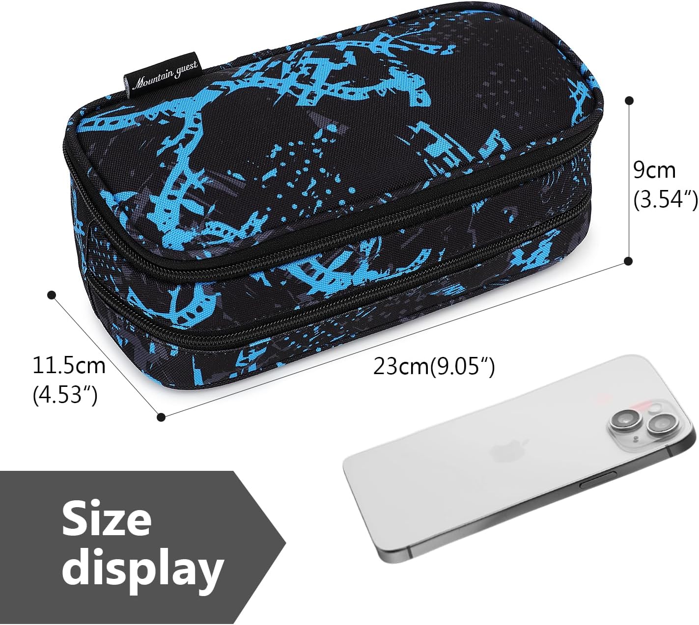 Pencil Cases for kids, Large Capacity Pencil Pouch, Office College School Marker Organizer Case pen for Men Women Adult Teens