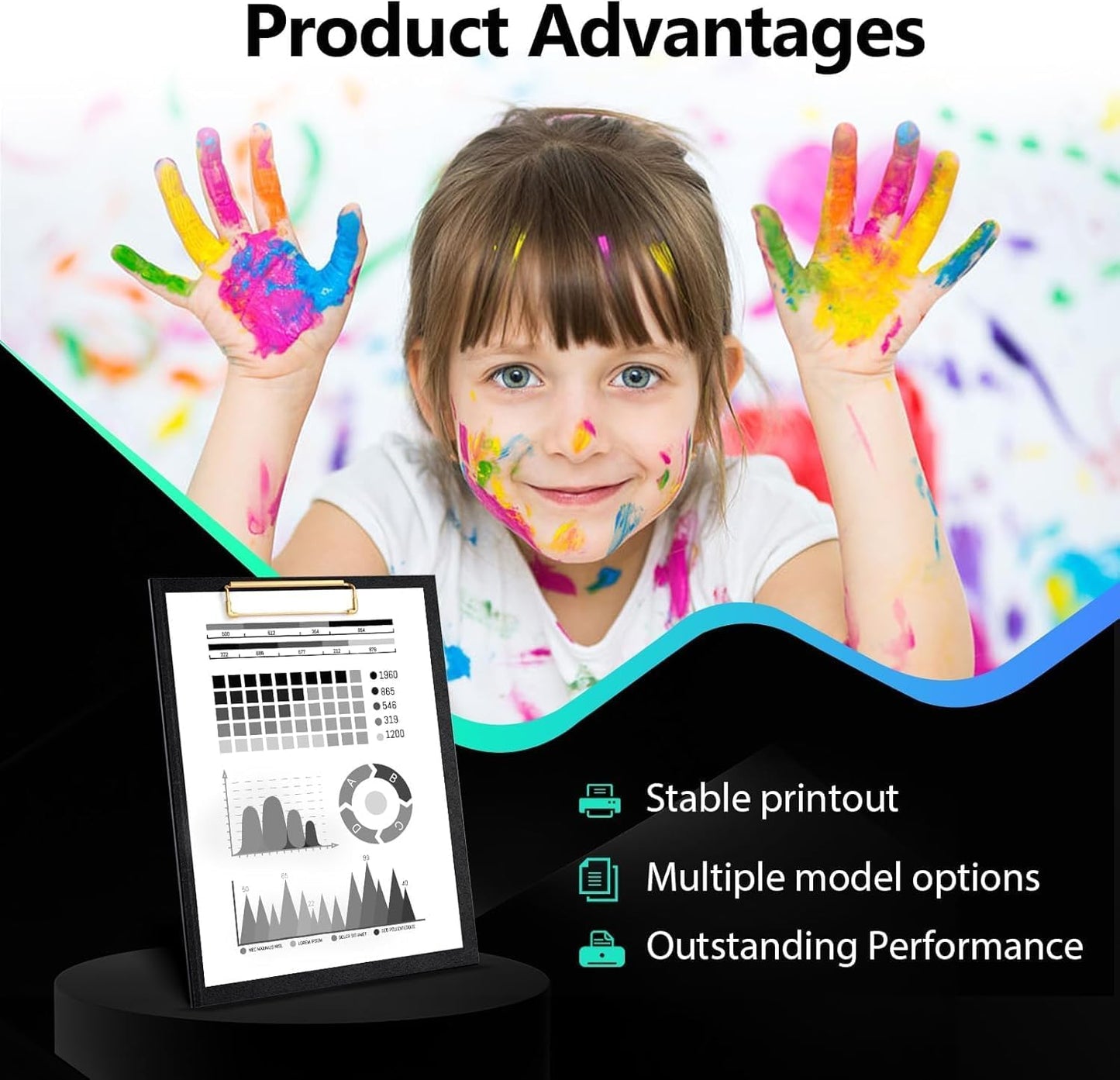 78C10 CS421 CS521 High Yield Toner Cartridge Compatible for Lexmark CS421 CS521 CS622 CX522 CX421 CX622 CX625 Printer with 78C10K0 78C10C0 78C10M0 78C10Y0（4 Pack）