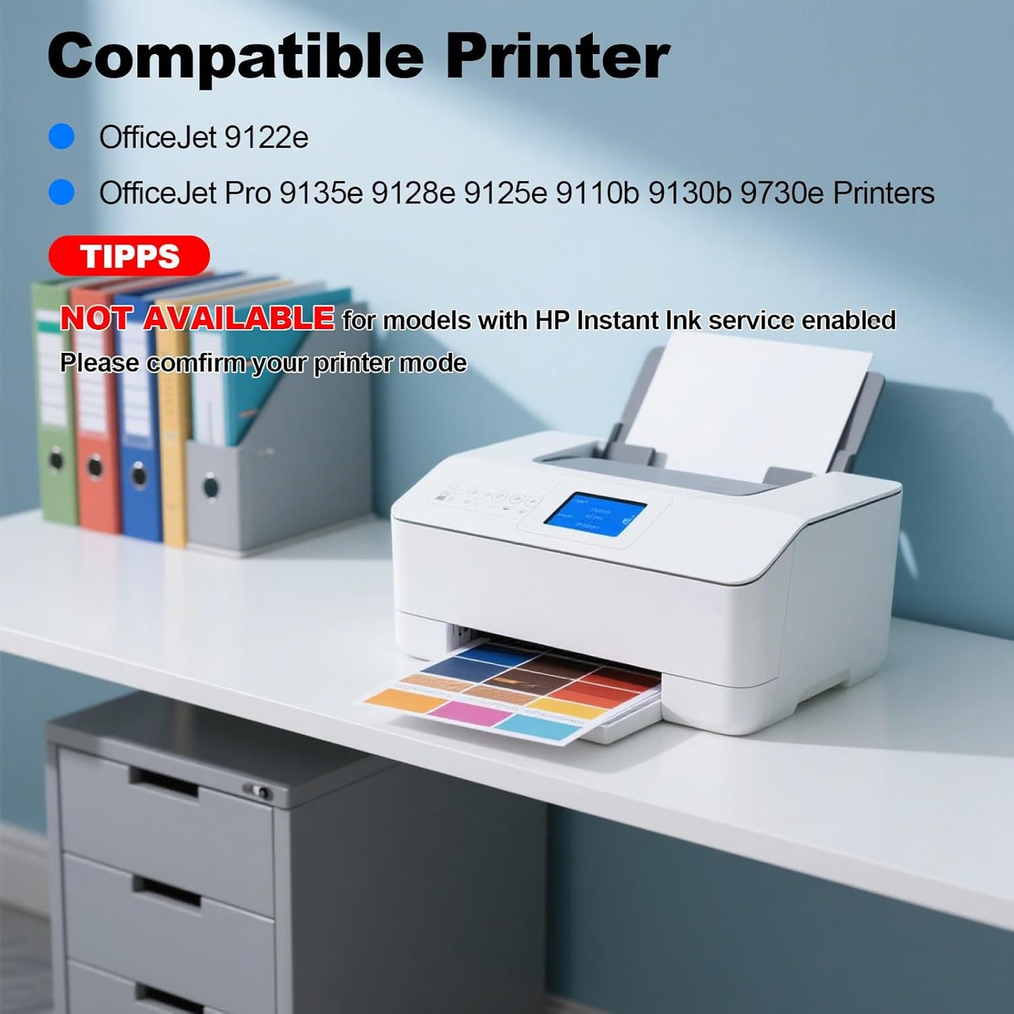 936e Ink Cartridges Combo Replacement for HP 936 936e 936XL Ink Compatible with OfficeJet 9122e OfficeJet Pro 9135e 9128e 9125e 9110b 9130b 9730e Printers (4 Pack, with Smart Chip)