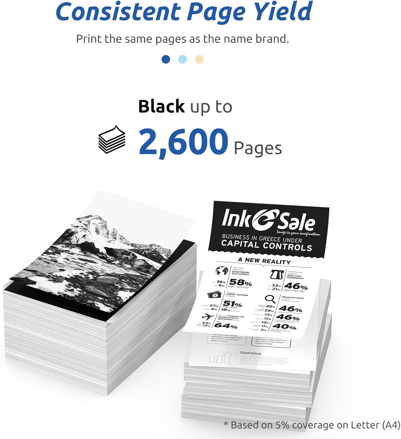 INK E-SALE Compatible Toner Cartridge Replacement for Brother TN660 TN630 use for MFC-L2700DW HL-L2340DW HL-L2300D HL-L2380DW DCP-L2540DW DCP-L2520DW MFC-L2740DW MFC-L2720DW (4 Pack Black, Design V3)