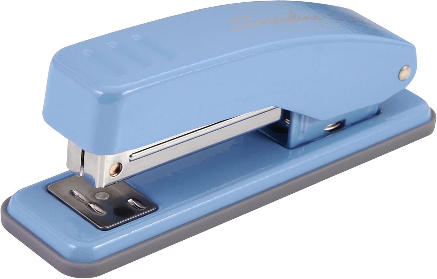 Swingline Stapler, Cub Compact Desktop Stapler, 20 Sheet Capacity, Metal, Electric Blue (S701069)