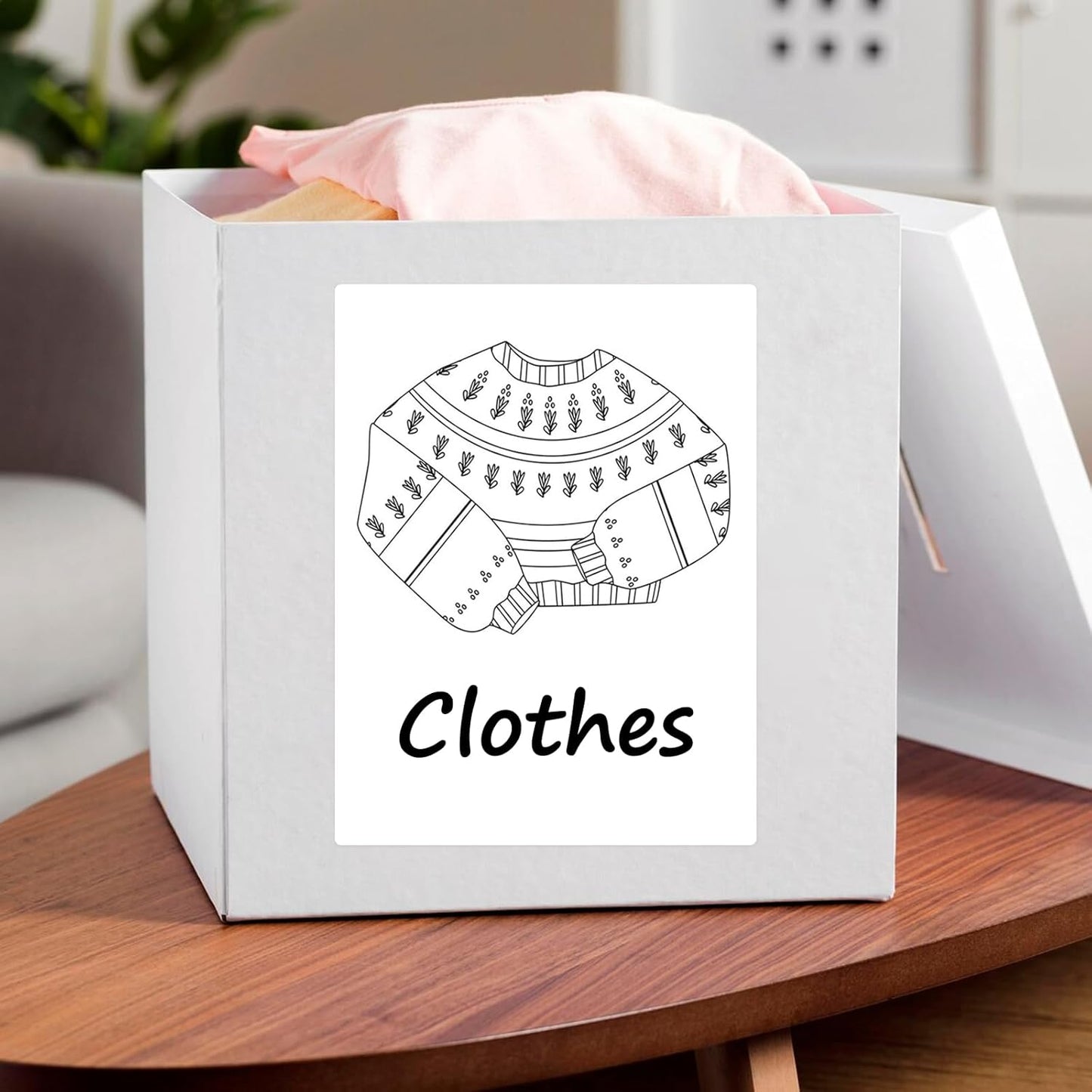 Full Sheets Sticker Paper for Laser & Ink Jet Printers 8.5" x 11", White Blank Mailing Labels Strong Adhesive Sticker Labels, 100 Sheets 100 Labels （HB-R001）