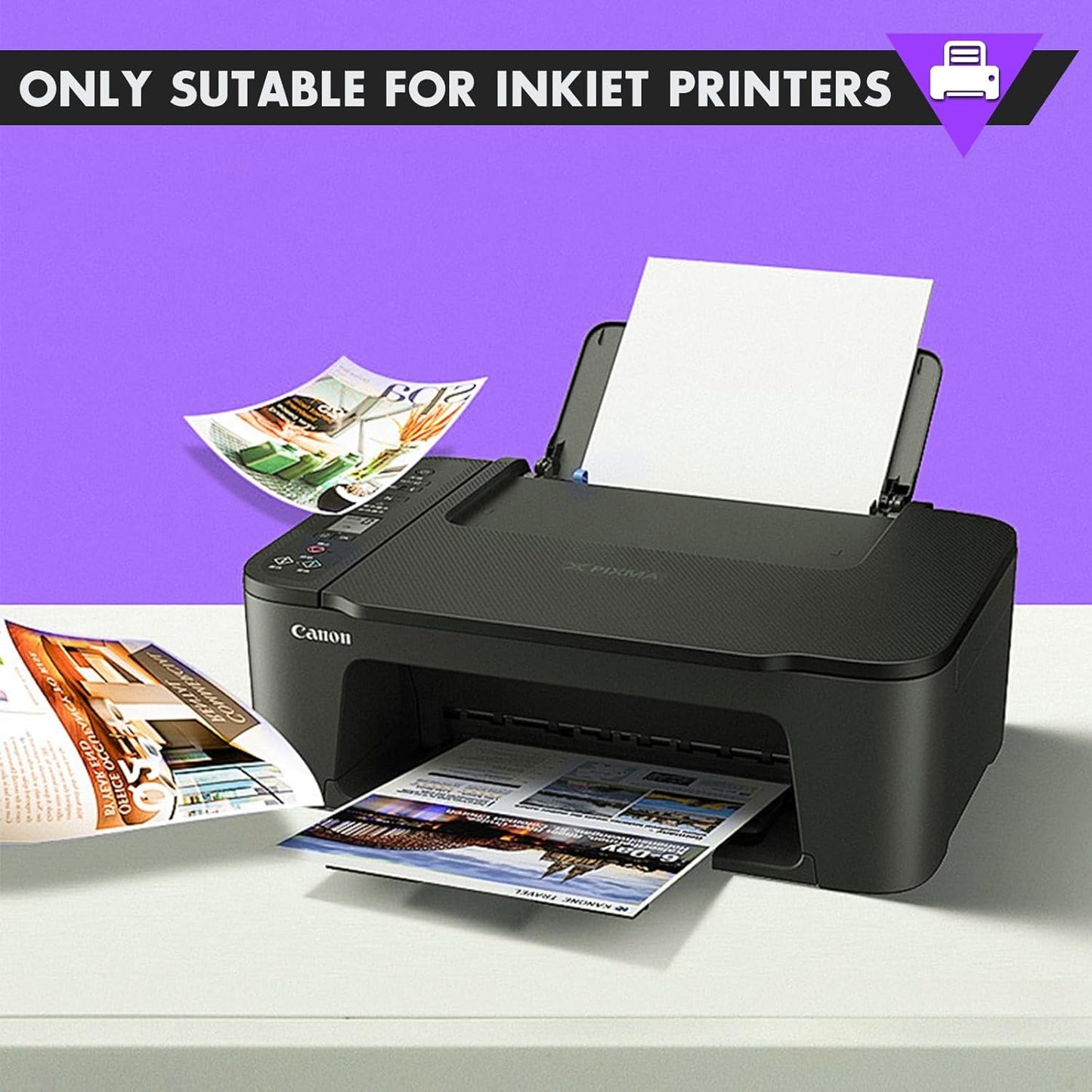 DIYMAG Printable Magnetic Sheets, 15Pcs 8.5 x 11 Inch Flexible Magnet Sheets Matte Non Adhesive Magnetic Paper for Inkjet Printer Photo DIY Crafts