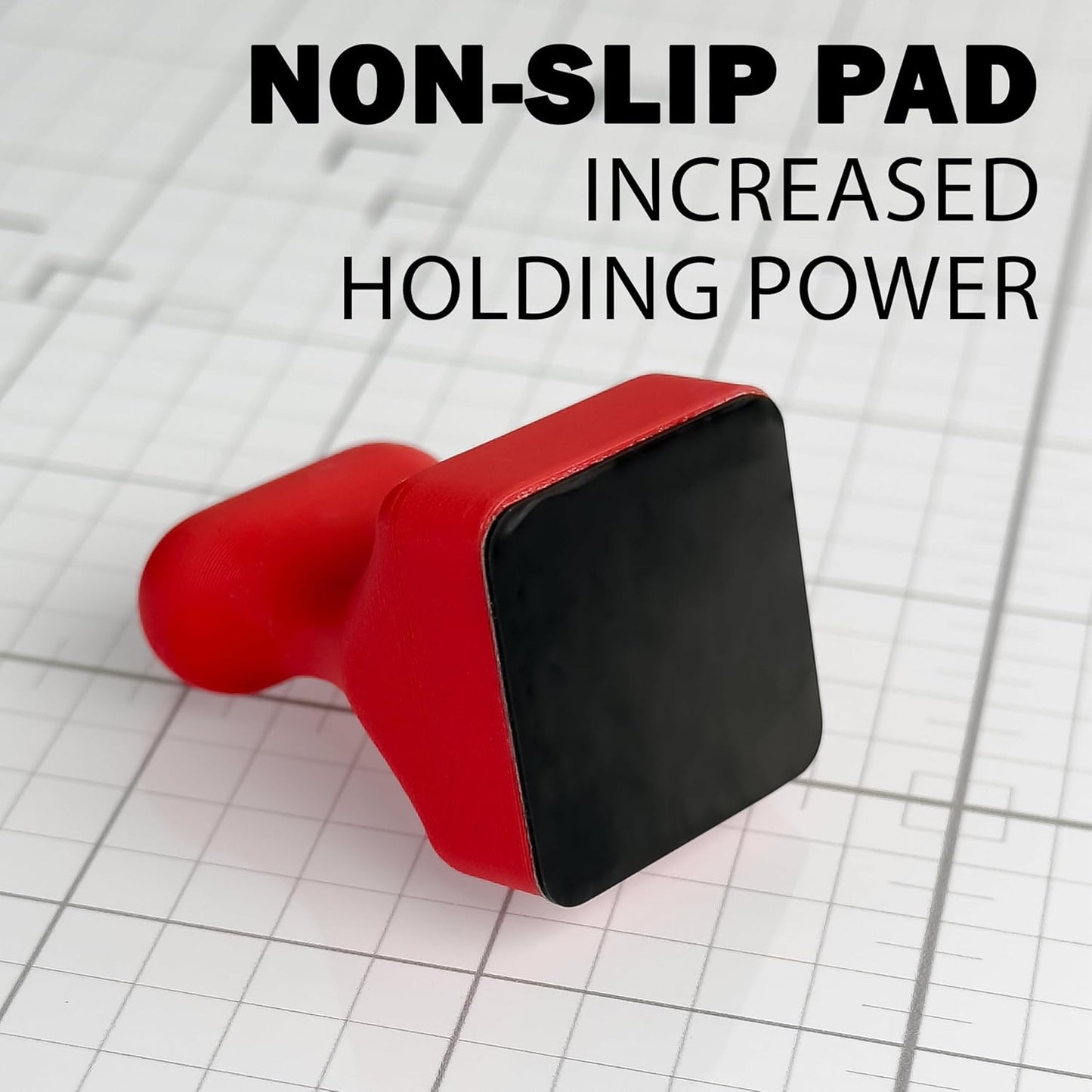 Glassboard Studio MiniPawn Magnet - Strong Neodymium Rare Earth Magnets for Fridge, Whiteboard, Locker & Magnetic Glassboards - Ideal for Crafting & Office Use - Strong Fridge Magnets (Cherry Red, 12)