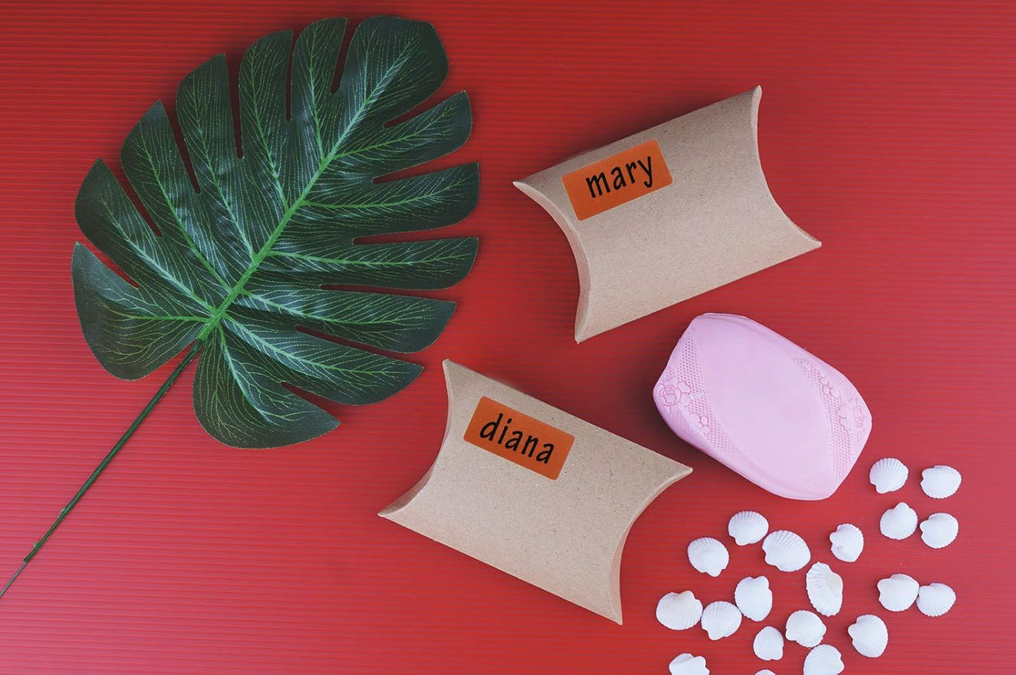 Royal Green Rose Gold Stickers Seals Rectangle Label Roll for Gift Packaging 40mm x 19mm (1.57 inch x 0.75) 500 Pack