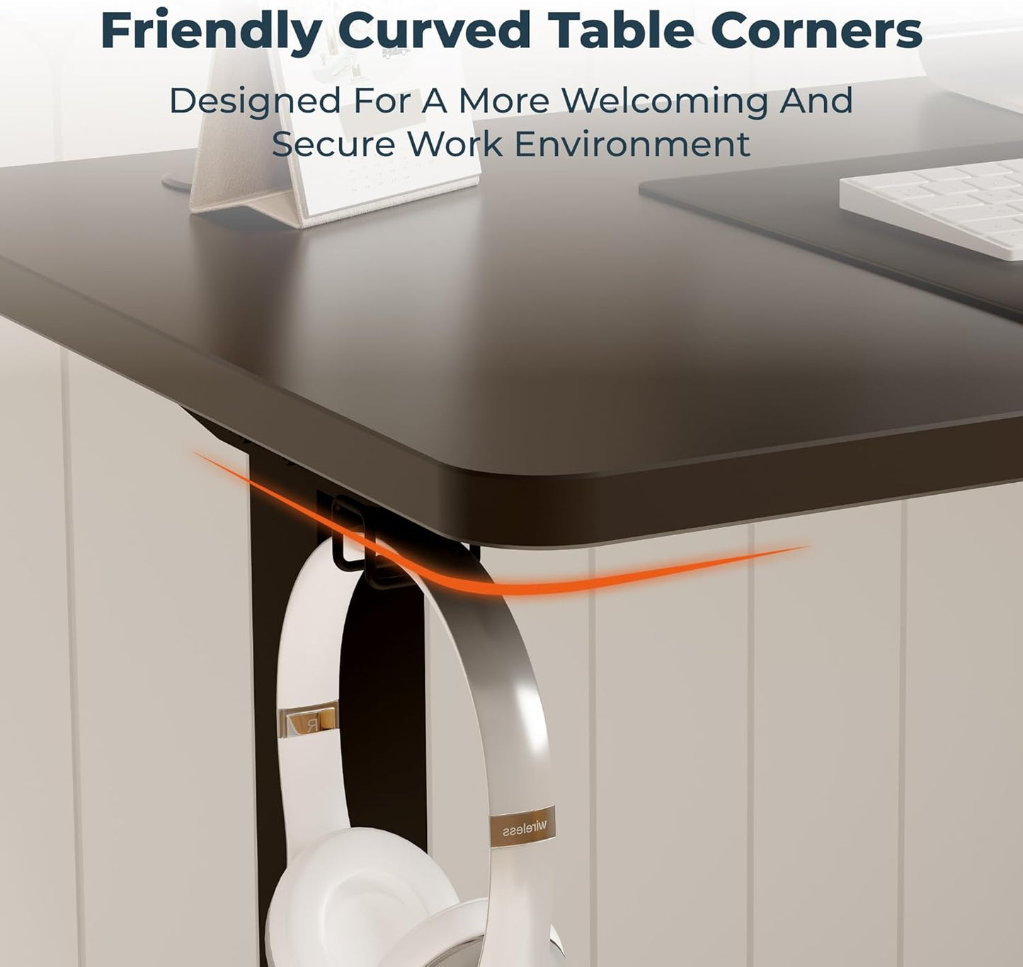 Adjustable Stand Up Desk, Large 71x31 Inches Height Adjustable Standing Desk with Cable Management, Home Office Computer Desk with Memory Preset & Charging USB Port & Sedentary Reminder