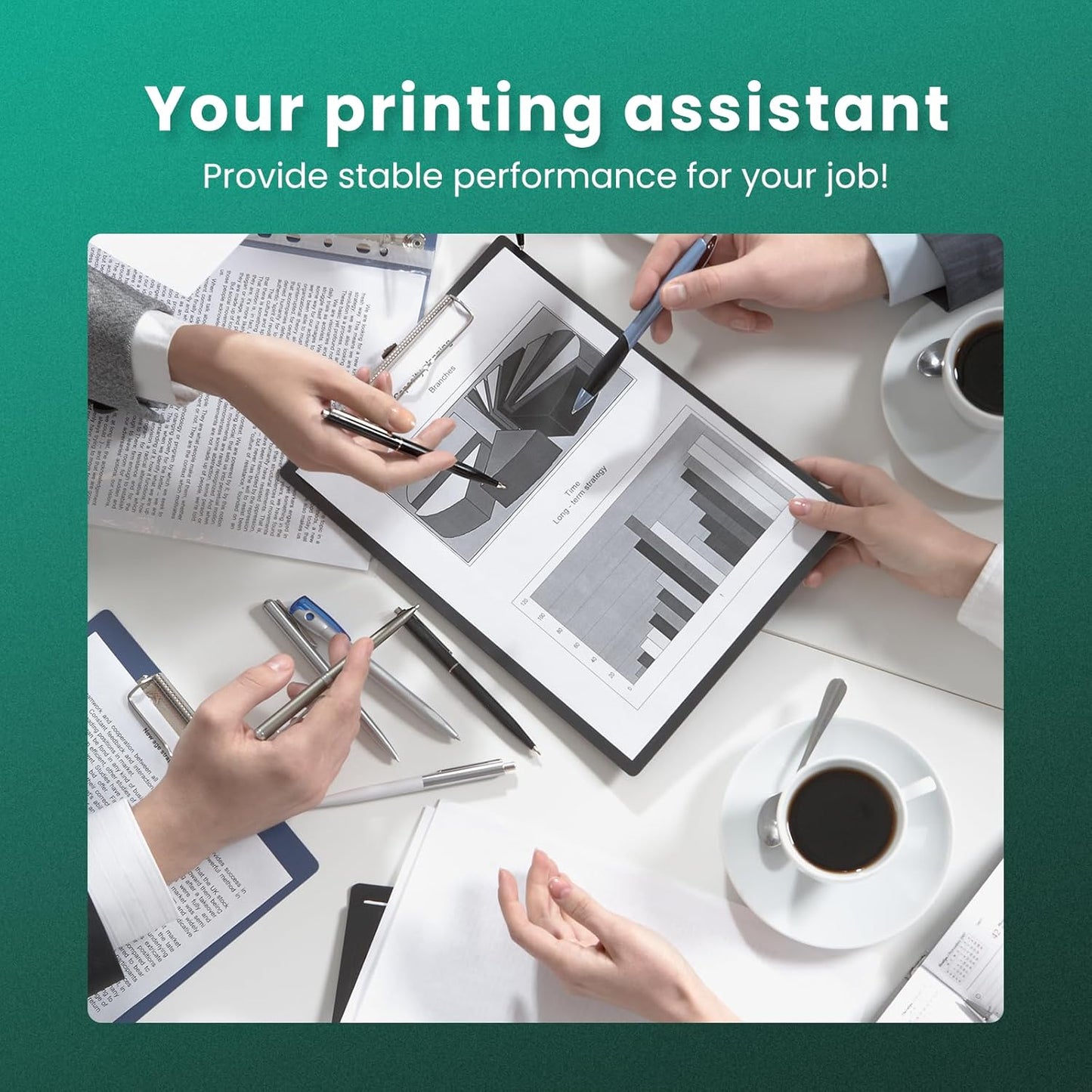 GREENBOX 62XL Ink Cartridge Black/Tri-Color Replacement for HP 62XL Ink Cartridge 62 XL for Envy 7640 5660 5540 5640 7645 5549 Officejet 5740 5741 8040 OfficeJet 200 250 Mobile Printer Ink, 3 Pack