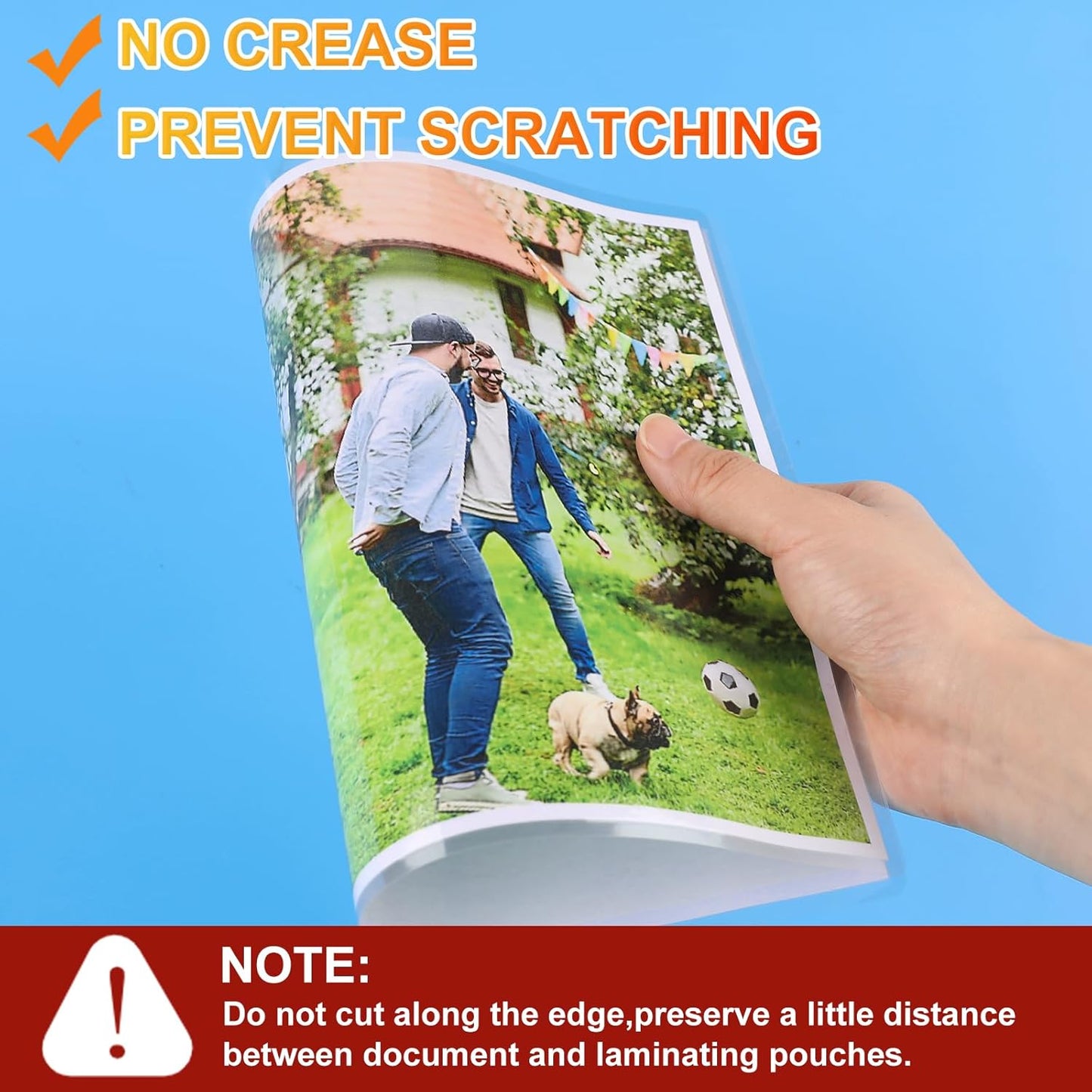 CAREGY 600 Pack Laminating Sheets,Holds 8.5 x 11 Inch Sheets,Thermal Laminating Pouches, 3 Mil, 9 x 11.5 Inches Lamination Sheet Paper for Laminator, Round Corner Letter Size