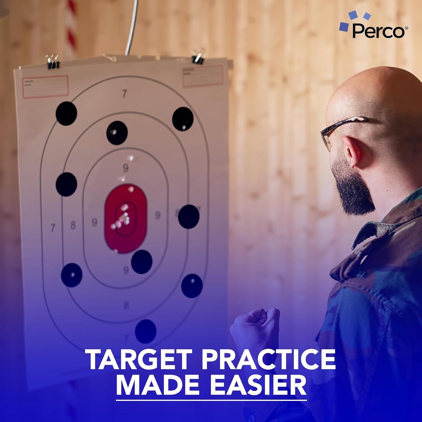 Perco Black 2-Inch Round Circle Dot Sticker Labels with Easy Peel Perforation - 500 Labels per Roll - Strong Adhesion, Vibrant Colors for Organizing, Crafting & More - Made in USA