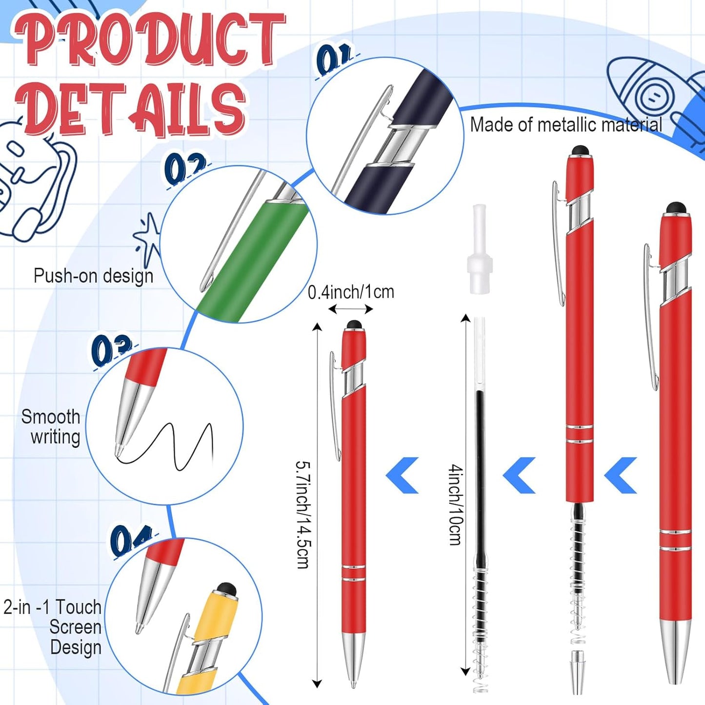 15 Pack Journal Notebook Bulk A5 Hardcover Notebook Classic Journal Set with Pen Holder with 15 Pcs Pens for School Business Work Travel Writing (Multicolor)