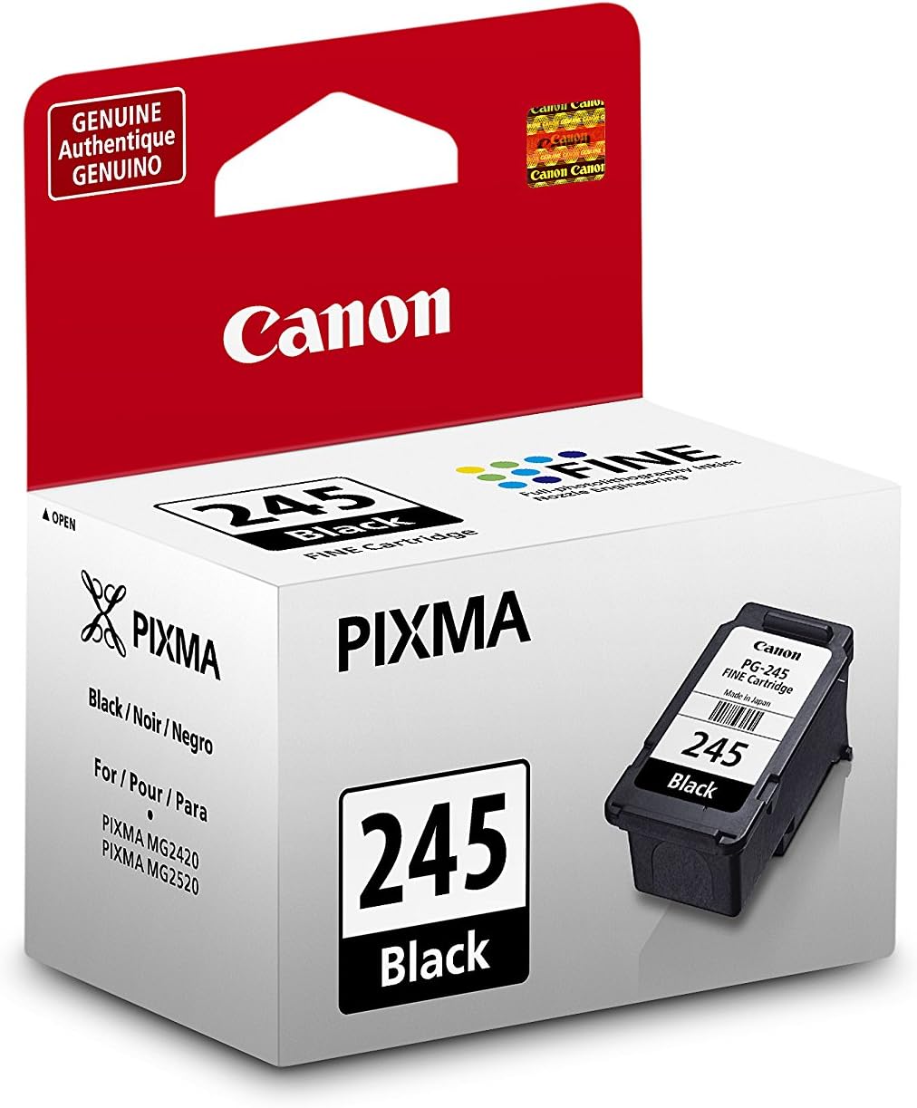 Canon PG-243 and PG-245 Compatible Ink Cartridges Bundle for Select Printers