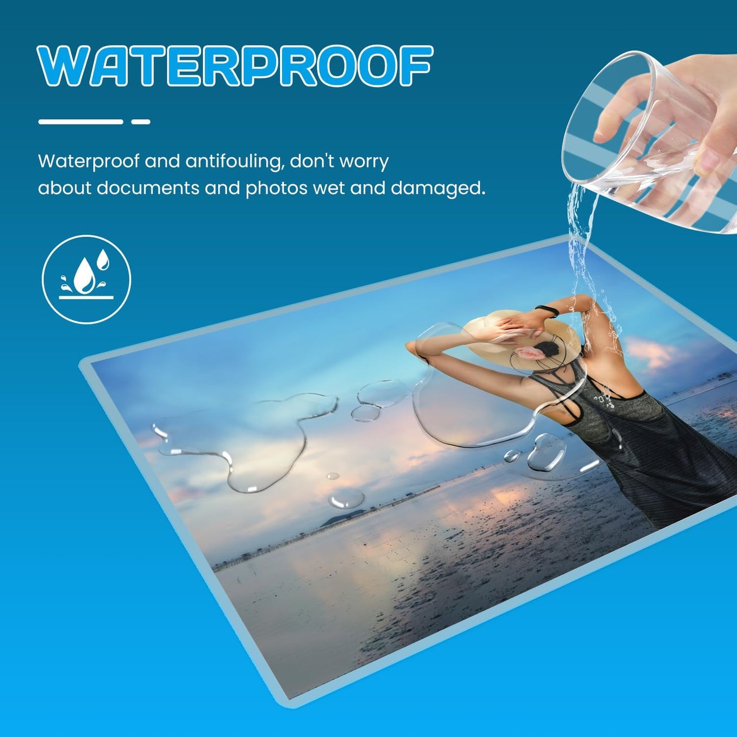 CAREGY 200 Pack Laminating Sheets, Hold 11 x 17 Inch Sheet, 3 Mil Clear Thermal Laminating Pouches 11.5 x 17.5 Inch Lamination Sheet Paper for Laminator, Round Corner