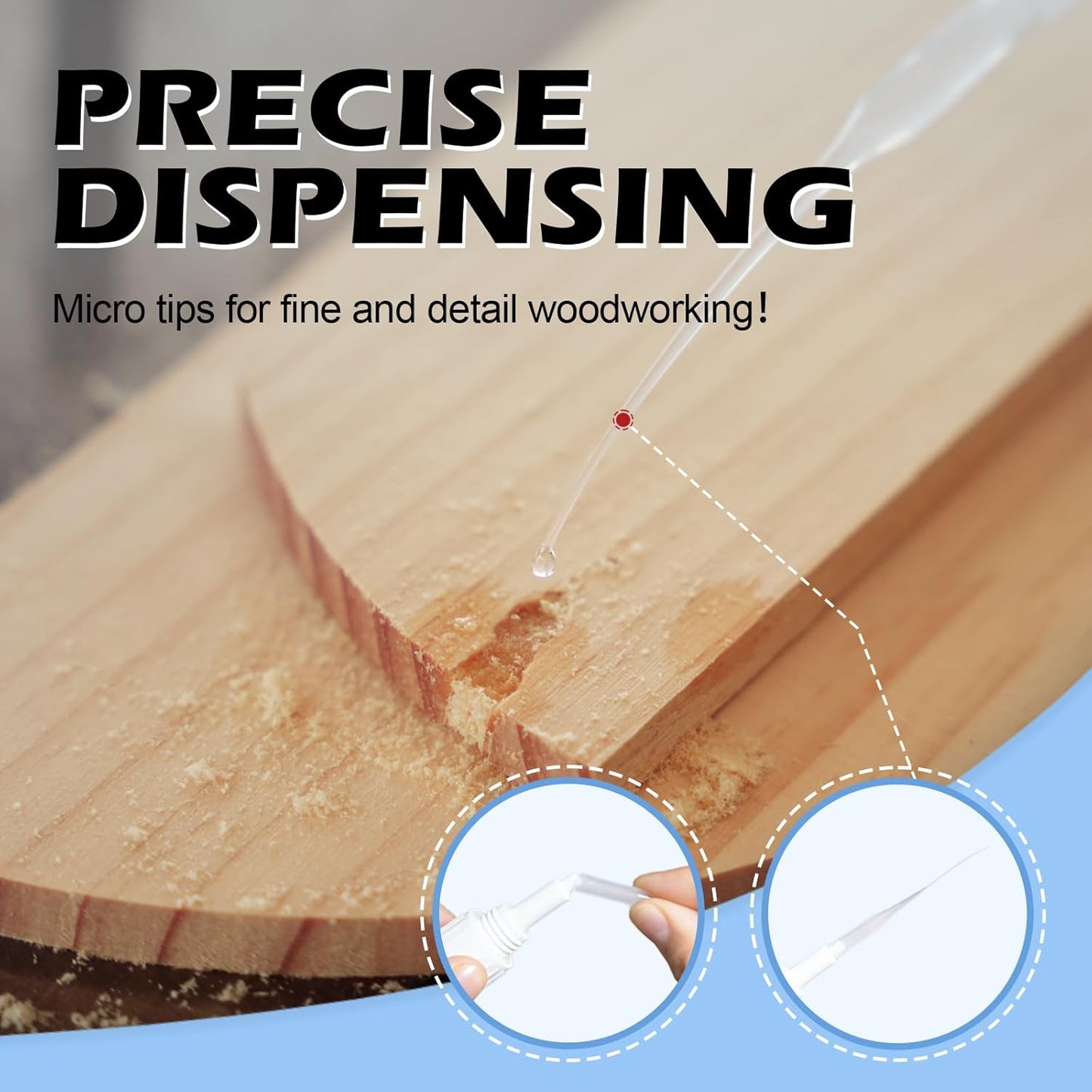 Professional Grade Cyanoacrylate Super Glue, Medium Viscosity CA Glue for Woodworking, 2 oz. (56.8 Grams) - Instant Adhesive for Woodturning, Pen Turning, Hobby Models & Most Wood Bonding