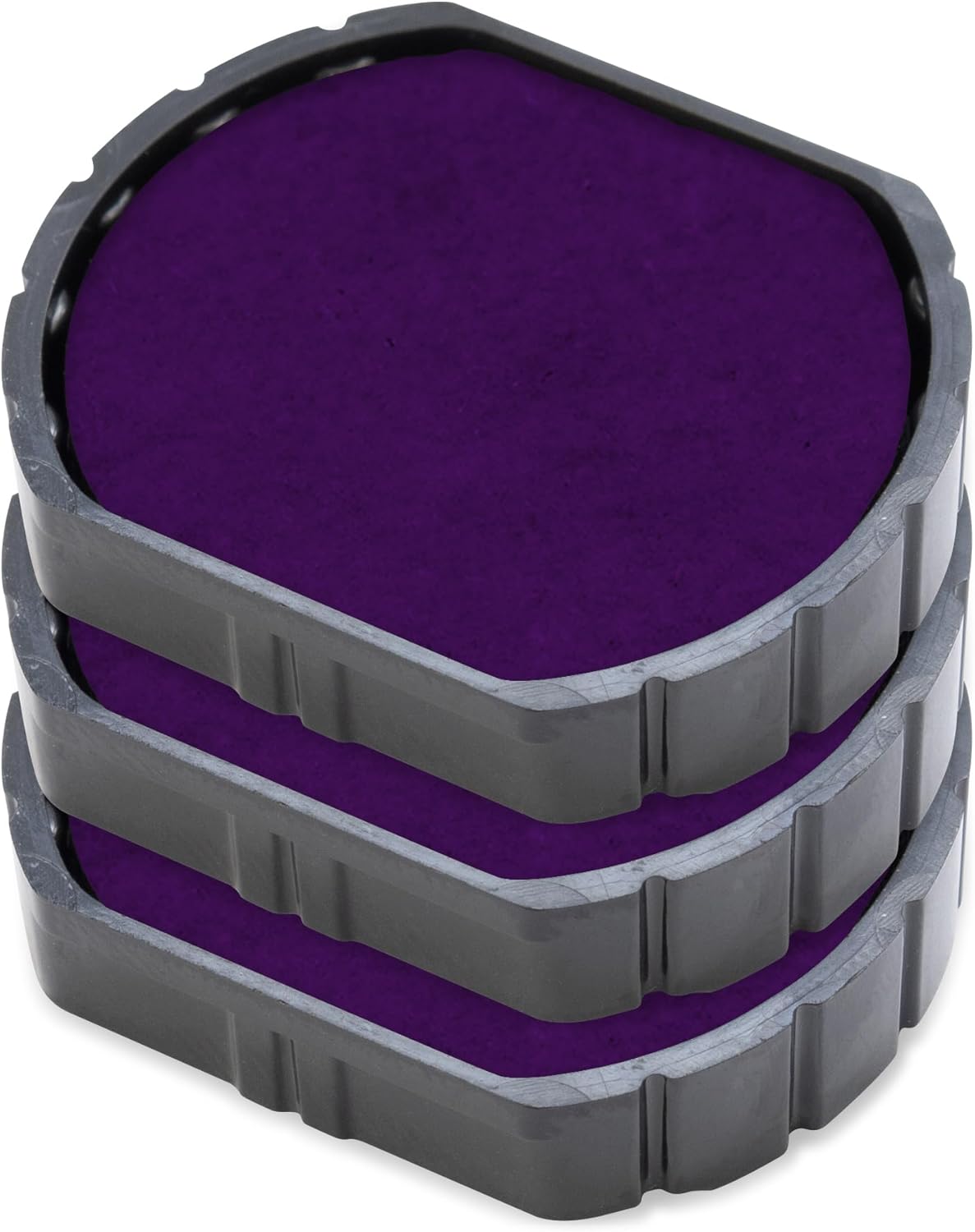 COLOP E/R24 Non-Toxic, Water Based Premium Replacement Pad for Printer R24 Stamp - Pack of 3 - Purple