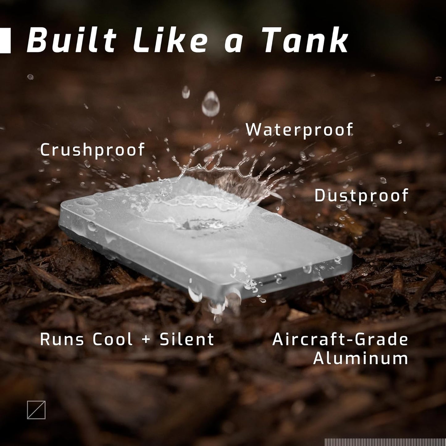 OWC 480GB Envoy Pro Elektron USB 3.2 (10Gb/s) Bus-Powered Portable NVMe SSD, Compatible with Thunderbolt and USB Macs, PCs, and Devices Like iPad Pro/Chromebook, Includes USB-C Cable