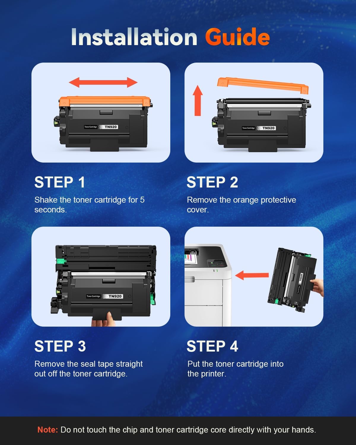 TN920 Toner Cartridge for TN920XL TN920UXXL TN-920 TN 920 Work for HL-L6210DW HL-L6210DWT MFC-L6810DW HL-L5210DW HL-L5210DWT HL-L5210DN Printer - Print up to 3,000 Pages