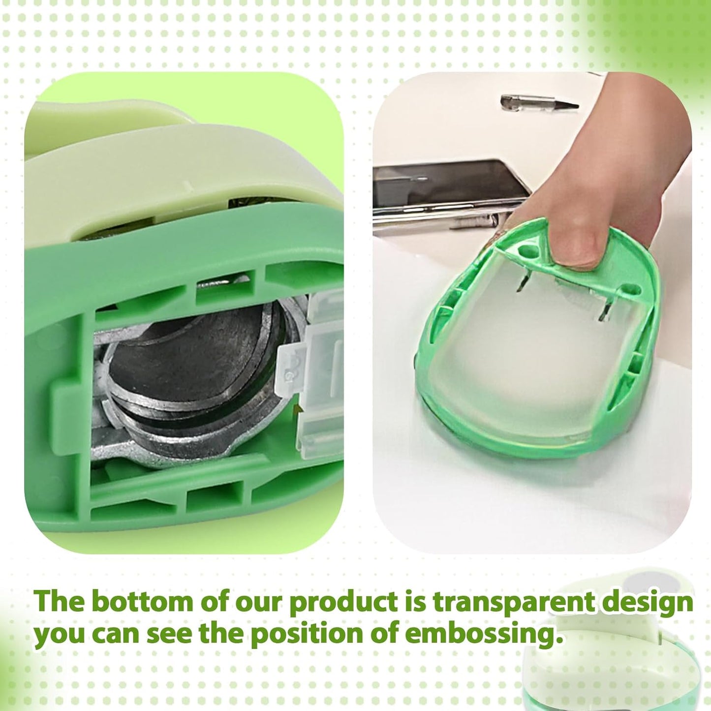 UCEC 2 Inch Circle Punch, Paper Punch, 2 Inch Hole Punch, Circle Hole Punch Cutters for Paper Crafts DIY Handmade Crafting Scrapbook Tools Cards Arts Fun Projects