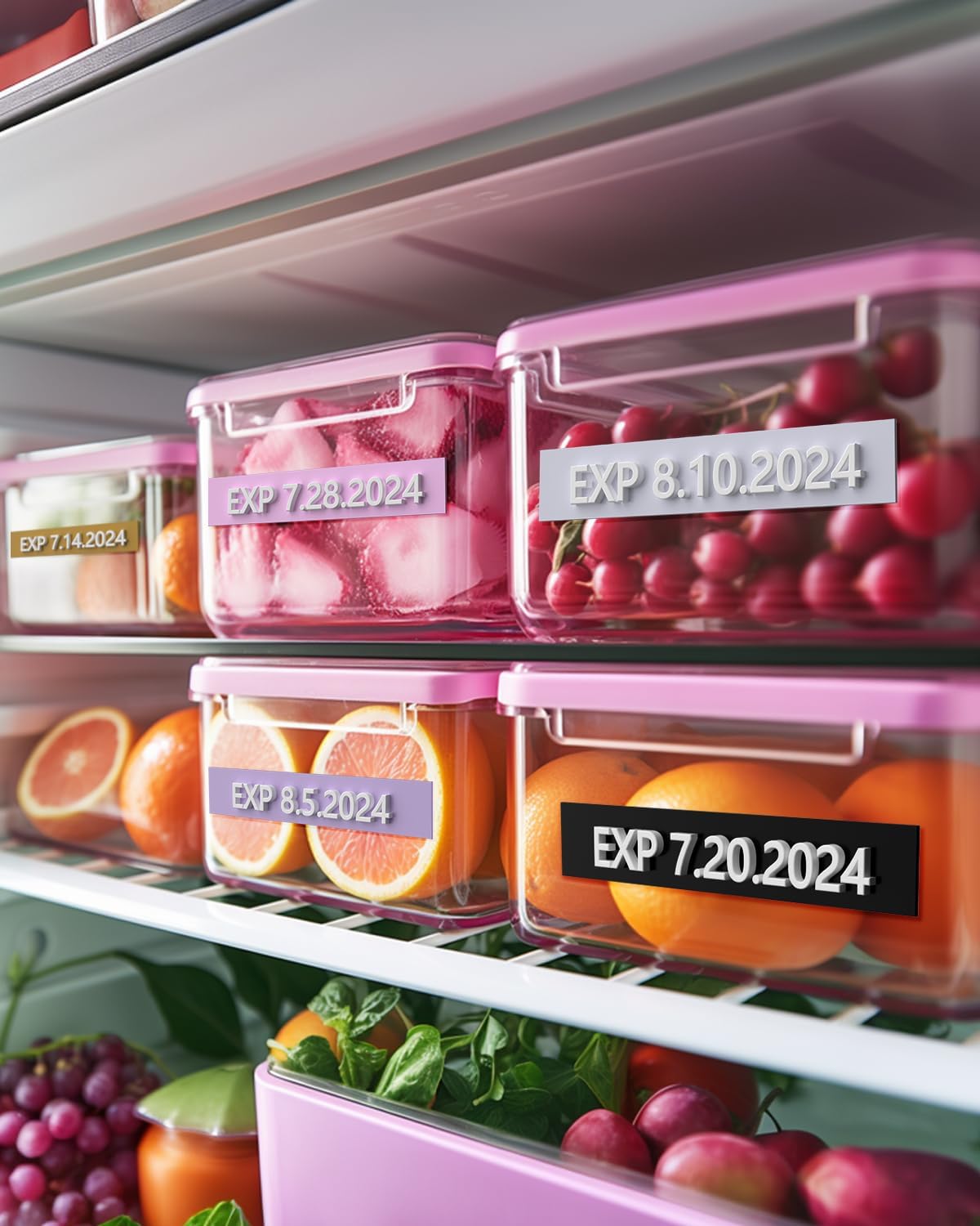 UNOKA Embossing Label Maker Tape Refills Replace for DYMO Organizer Xpress Embossed 1540 1550 1570 12965, Light Pink/Light Purple/Gold/Yellow/Silver/Clear/Black/Blue/Red/Green, 3/8in x 9.8ft, 10PK