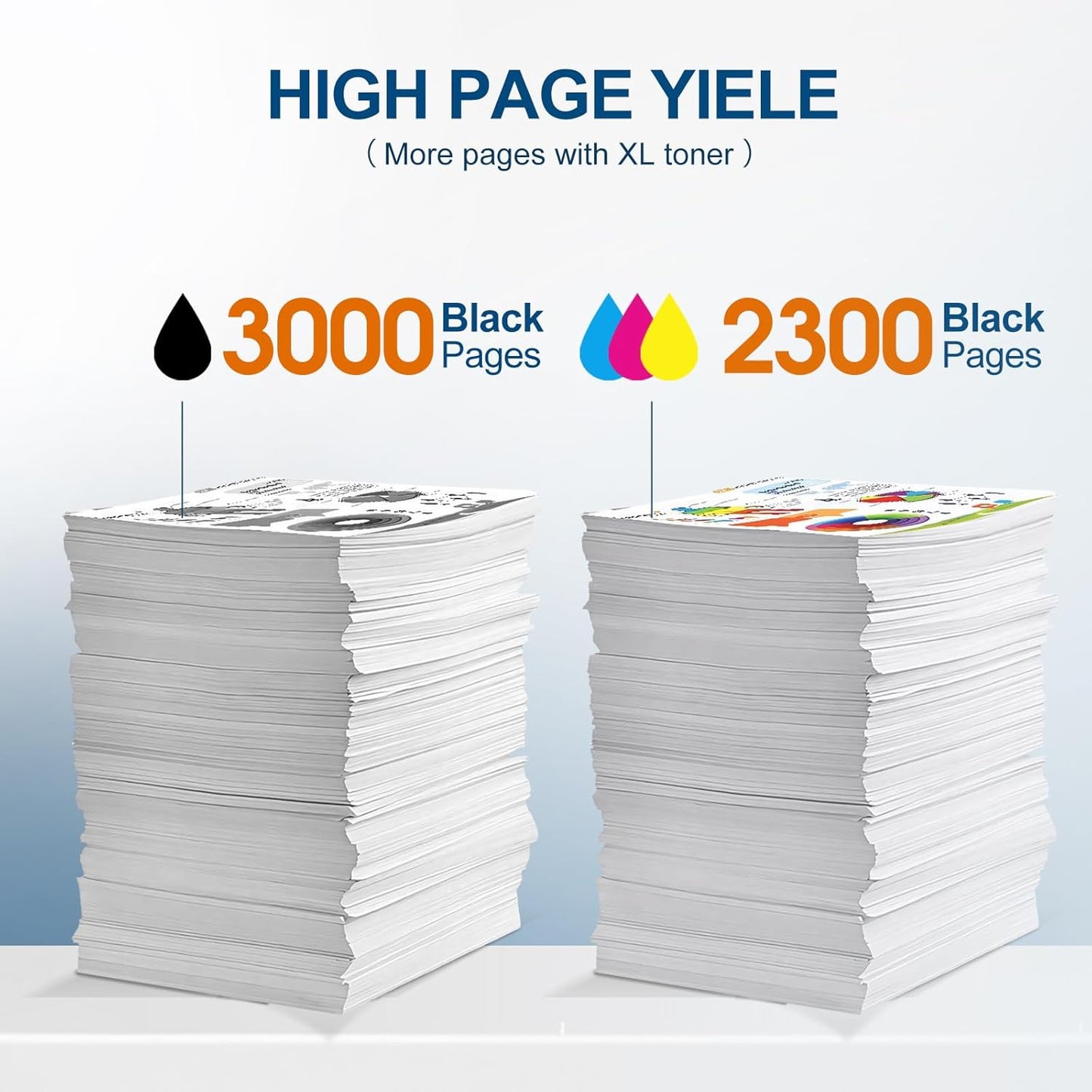 TN229XL TN229 Toner Cartridge High Yield Replacement for Brother TN229 TN229XL Toner Work with Brother MFC-L3780CDW MFC-L3720CDW HL-L3280CDW HL-L3220CDW HL-L3300CDW HL-L3295CDW (4Pack)