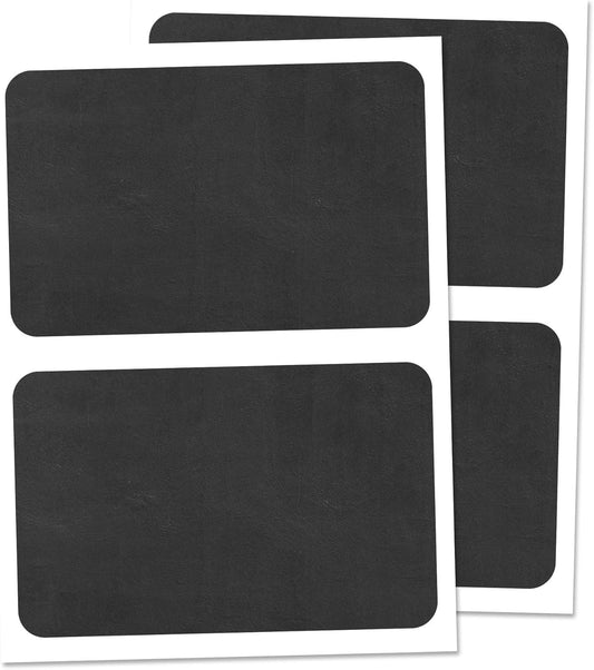 50-Pack, Chalkboard Labels Stickers, Erasable and Reusable - Rectangle, 6" x 4"