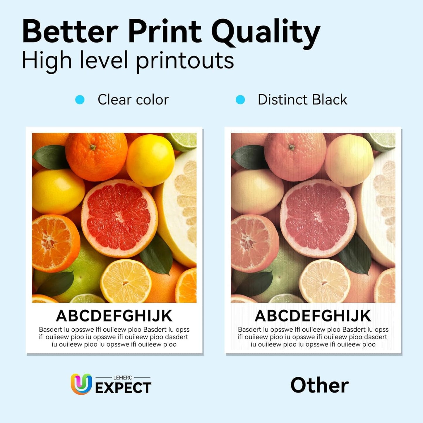 LEMERO UEXPECT Compatible Replacement for HP 210A Toner Cartridge 4 Pack with Chip 210A 210X W2100A W2100X for Color Laserjet Pro MFP 4301fdw 4301fdn Pro 4201dw 4201dn Printer Ink, 4 Pack