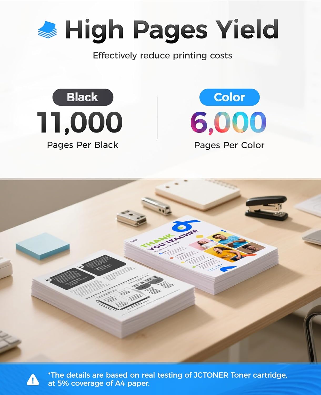 507X 507A Toner Cartridge Set 4-Pack High Yield Replacement for HP 507X 507A CE400X CE401A CE402A CE403A Compatible with HP Color LaserJet Enterprise 500 Color M551 M551dn M570dn M570dw M575fw Printer