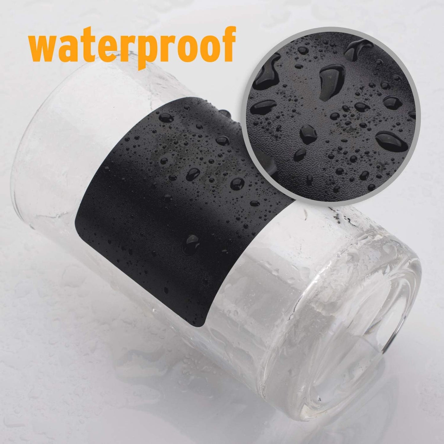 ONUPGO Chalkboard Labels-180pcs Waterproof Reusable Blackboard Stickers with 1 Liquid Chalk Marker for Mason Jars, Parties Decoration, Craft Rooms, Weddings, Storage, Organize Your Home & Kitchen