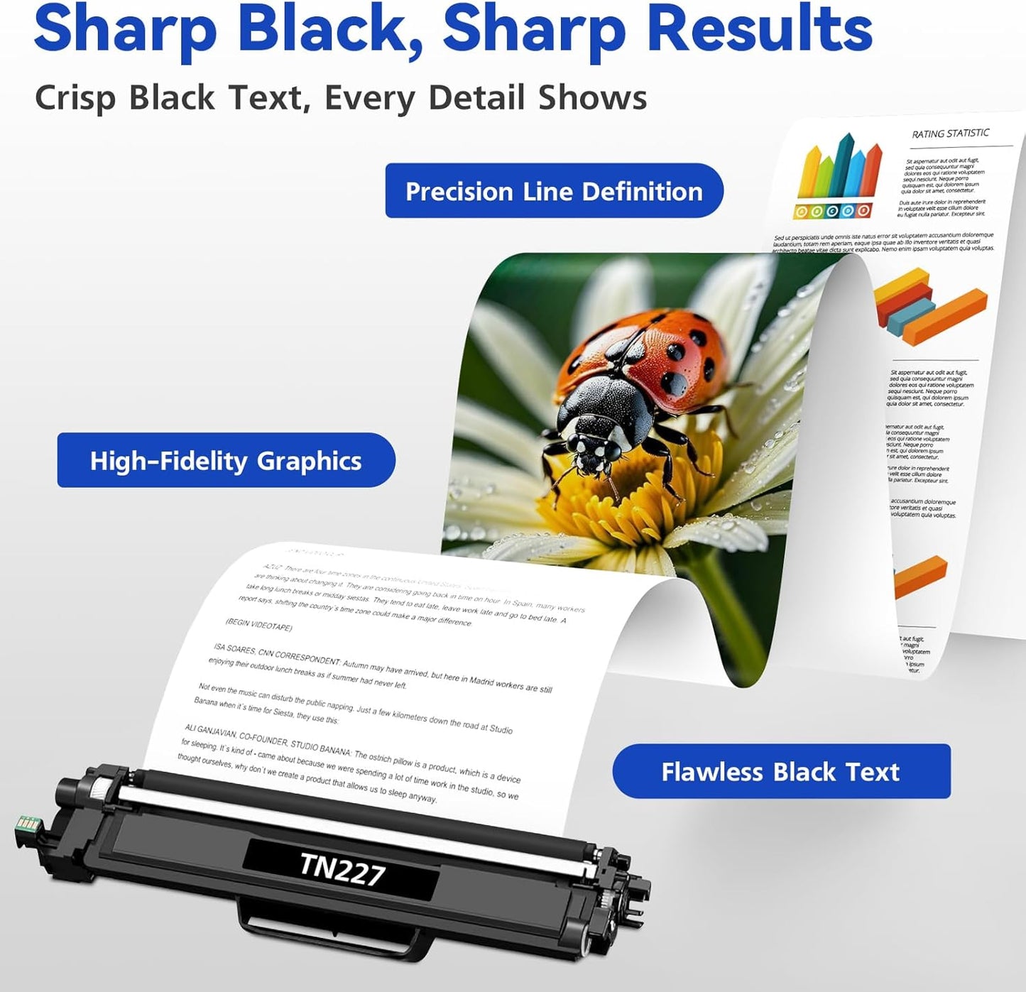 TN830 TN830XL 830XL Toner Cartridge for HL-L2460DW Toner High Yield Replacement for Brother TN-830 TN830 XL TN-830XL use with HL-L2460DW DCP-L2640DW HL-L2405W MFC-L2820DW HL-L2480DW Printer (2 Black)