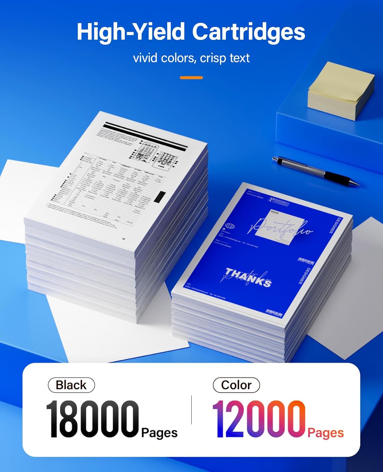 Phaser 6700 High Capacity Toner Cartridge Set 4-Pack Replacement for Xerox 106R01510 106R01507 106R01508 106R01509 Compatible with Xerox Phaser 6700 6700N 6700DN Printer Ink Black Cyan Magenta Yellow