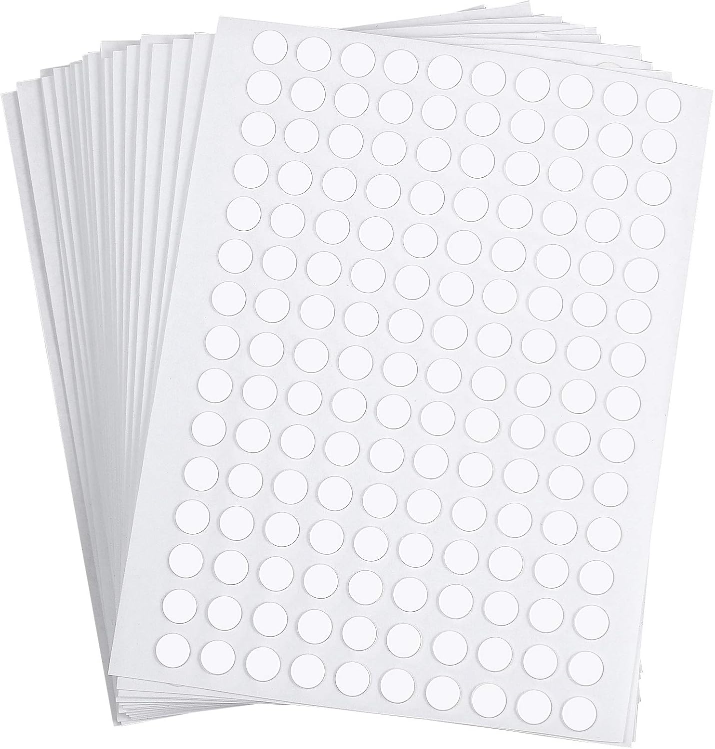 Zonon 3000 Pcs Double Sided Adhesive Dots Clear Glue Point Tape Stickers Balloon Glue Round Mini No Traces Adhesive Sticker Dot Sticker for Classroom Decor Craft DIY Office (0.47 Inch/ 12 mm)