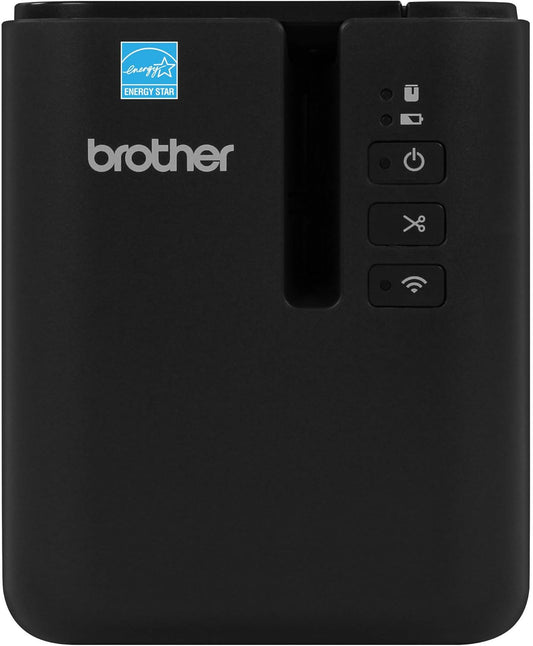 Brother P-Touch PT-P950NW Industrial Network Laminate Label Printer, Up to 36 mm Labels, Standard USB 2.0 and Serial, Ethernet, Built-in Wi-Fi®, Optional Bluetooth®,Black
