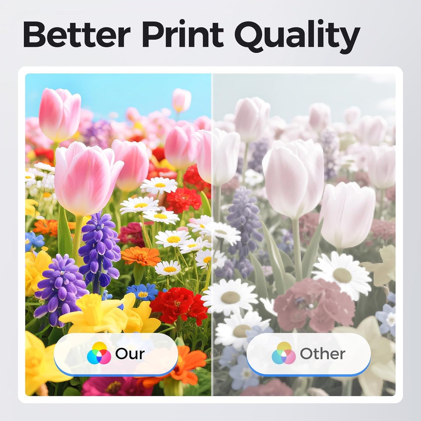 6510 6515 Toner Cartridge 106R03480 106R03477 106R03478 106R03479 Replacement Compatible for Xerox Phaser 6510N 6510DN 6510DNM 6510DNI WorkCentre 6515N 6515DN 6515DNM 6515DNI Black Color Printer 4Pack