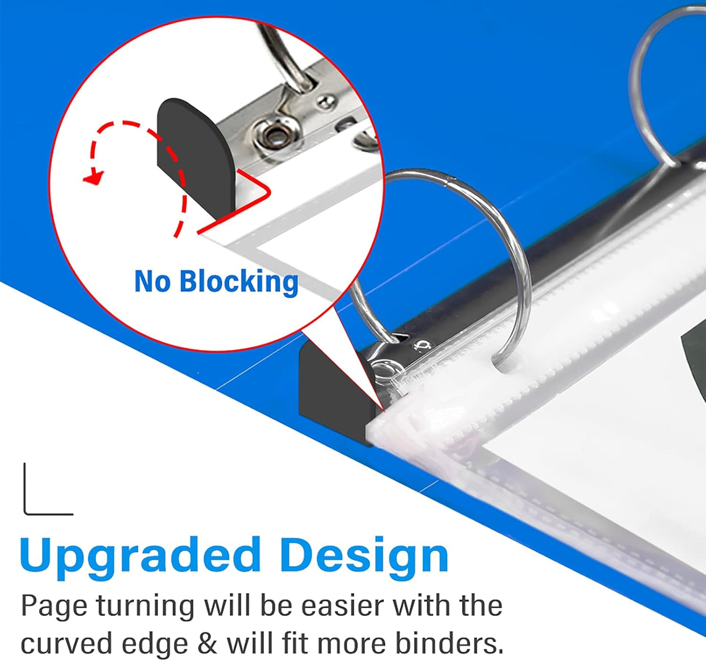 VST Sheet Protectors 8.5 x 11 Inch for 3 Ring Binder, Crystal Clear Page Protectors, Medium Weight Plastic Sleeves, Top Loading Paper Protector Acid Free, Letter Size, Dry Erase Pocket, 100 Sheets