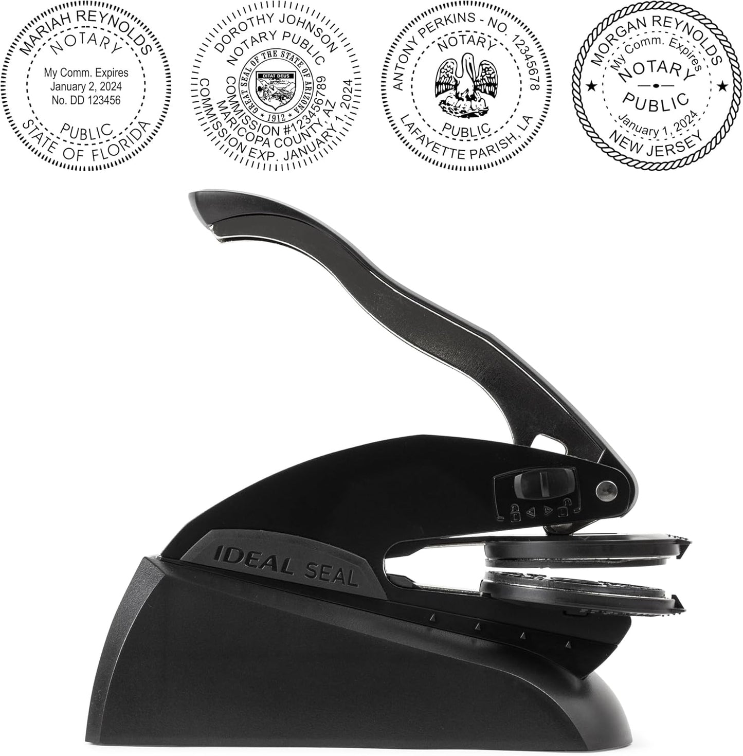 Washington Round Notary Embosser | Official State Embosser | Official Seals | Meets State Specifications (Washington, Round Embosser)