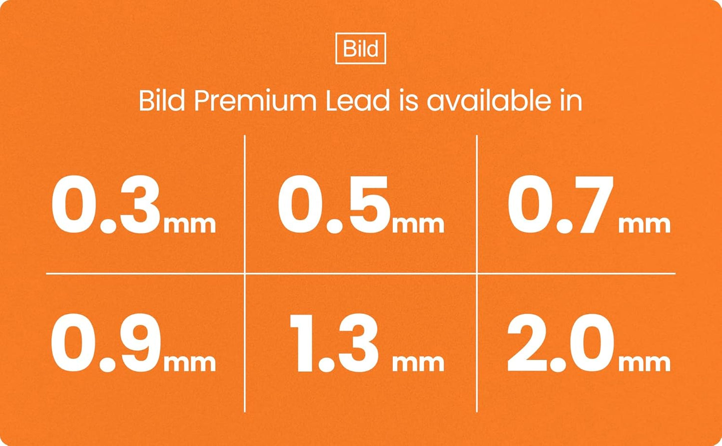 Bild Premium Mechanical Pencil Lead Refills (2B, 0.5 mm)