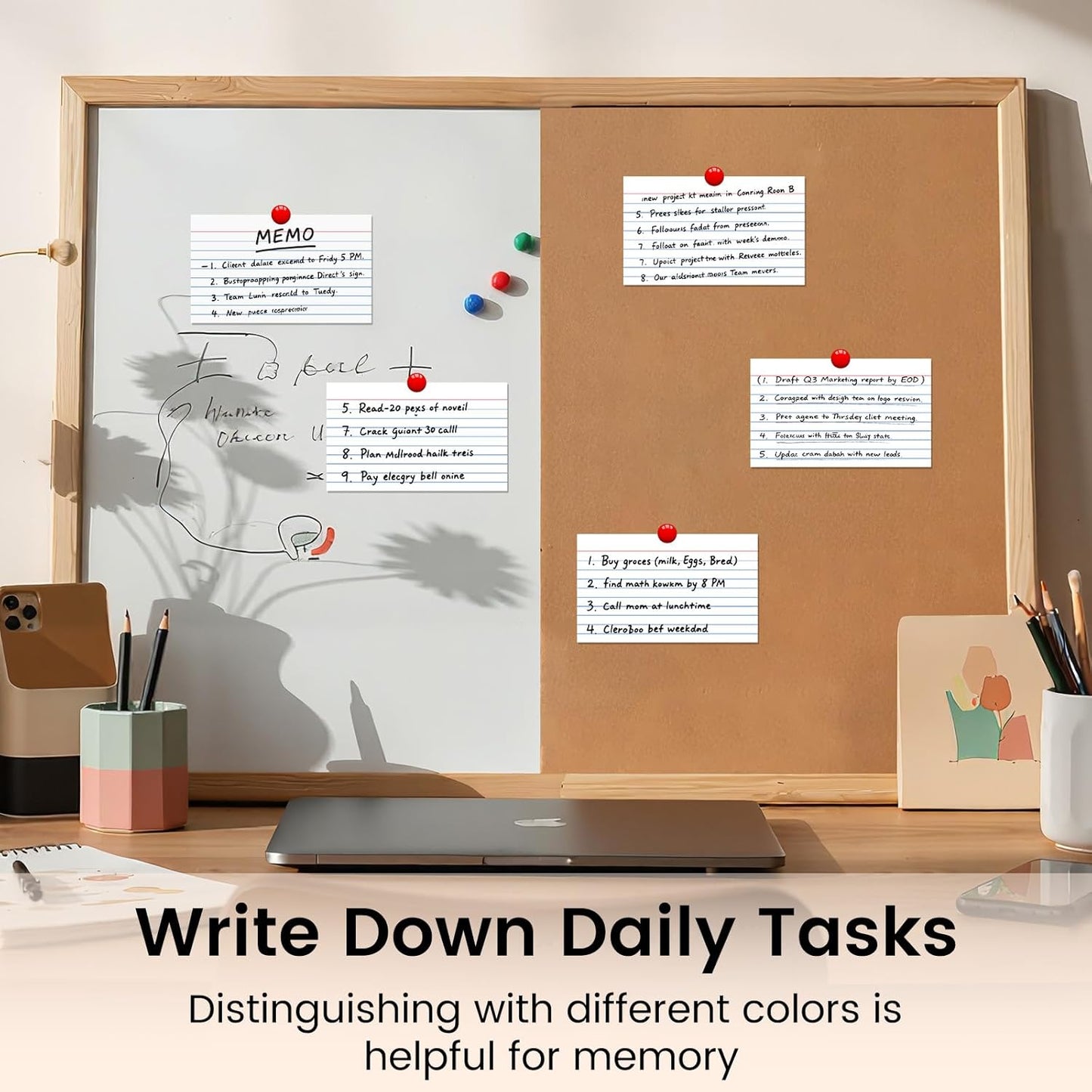 Index Cards 3x5 Inch, 300sheets, Flash Cards,Ruled Lined White Note Cards Paper For Studying, Schools Supplies, College, Office And Home Organization, Note Taking Supplies