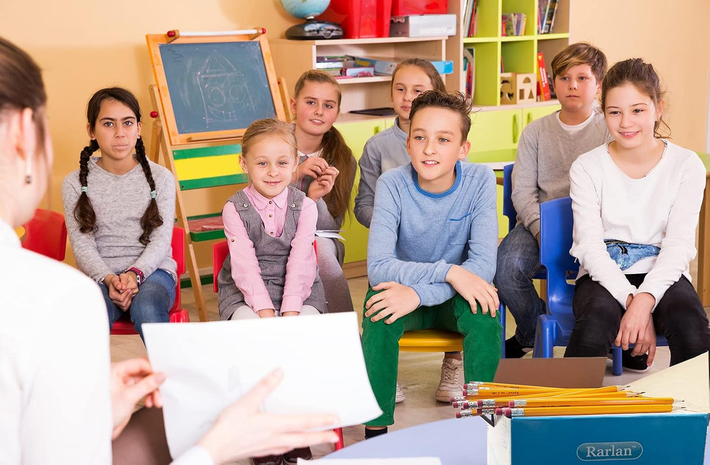 Wood-Cased #2 HB Pencils, Pre-sharpened, 1200 Count Classroom Bulk Pack