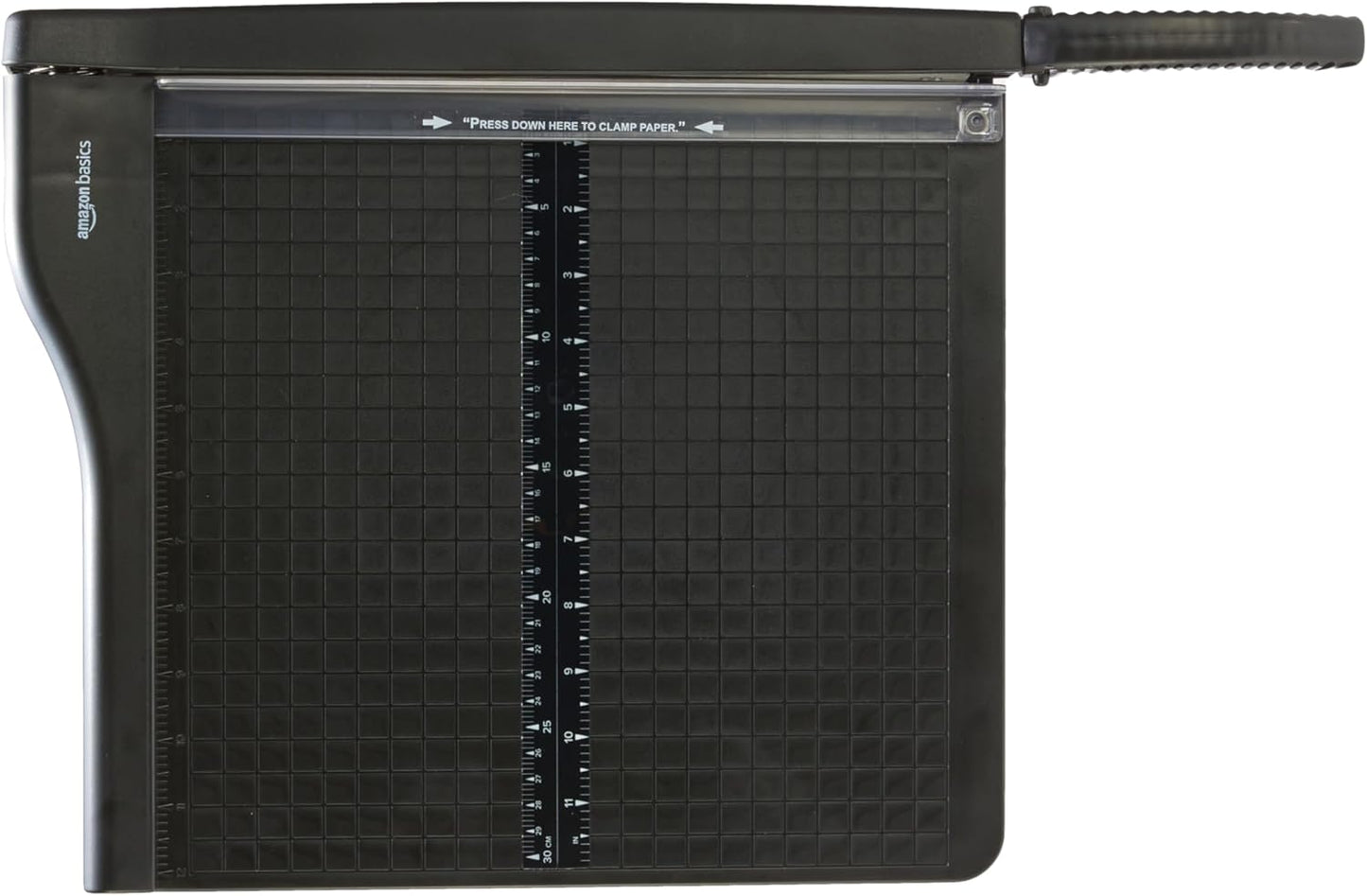 Amazon Basics Paper Trimmer Cutter for Office and Crafts, Heavy-Duty, Portable Paper Slicer, 12-Inch, 10-Sheet Cardstock