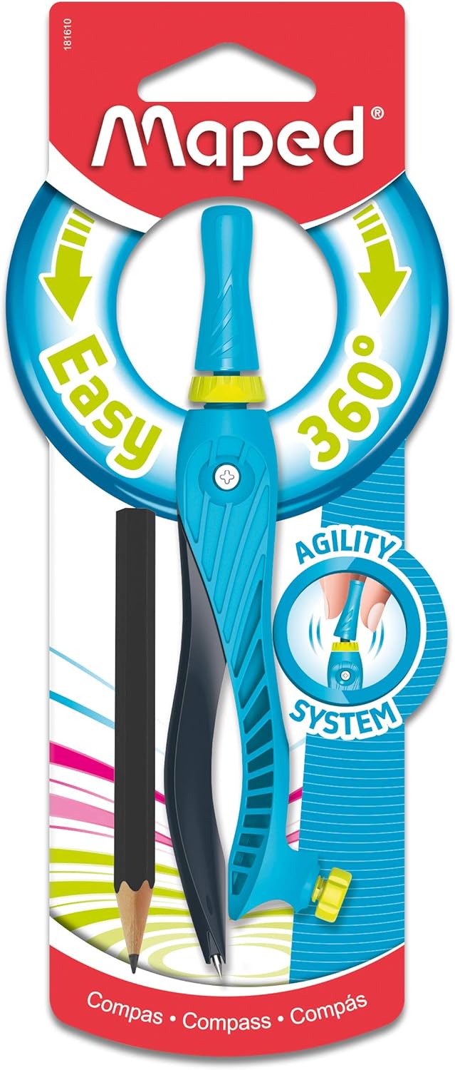 Maped Kid'Z 360° Agility Compass with Universal Holder (181610)