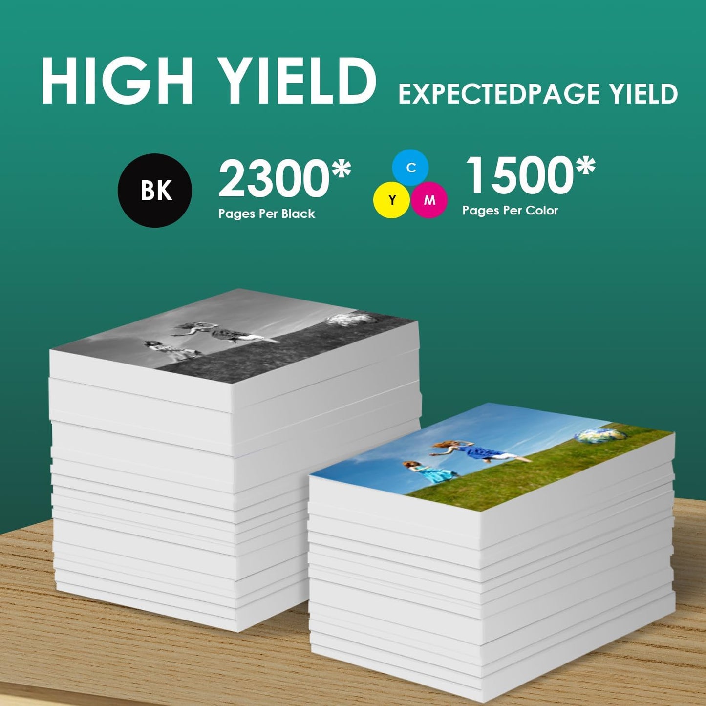 950XL 951XL Ink Cartridges Combo Pack Replacement for HP 950 951 XL for HP OfficeJet Pro 8600 8610 8630 8620 8615 8625 8100 276DW 251DW Printer,Black Cyan Magenta Yellow