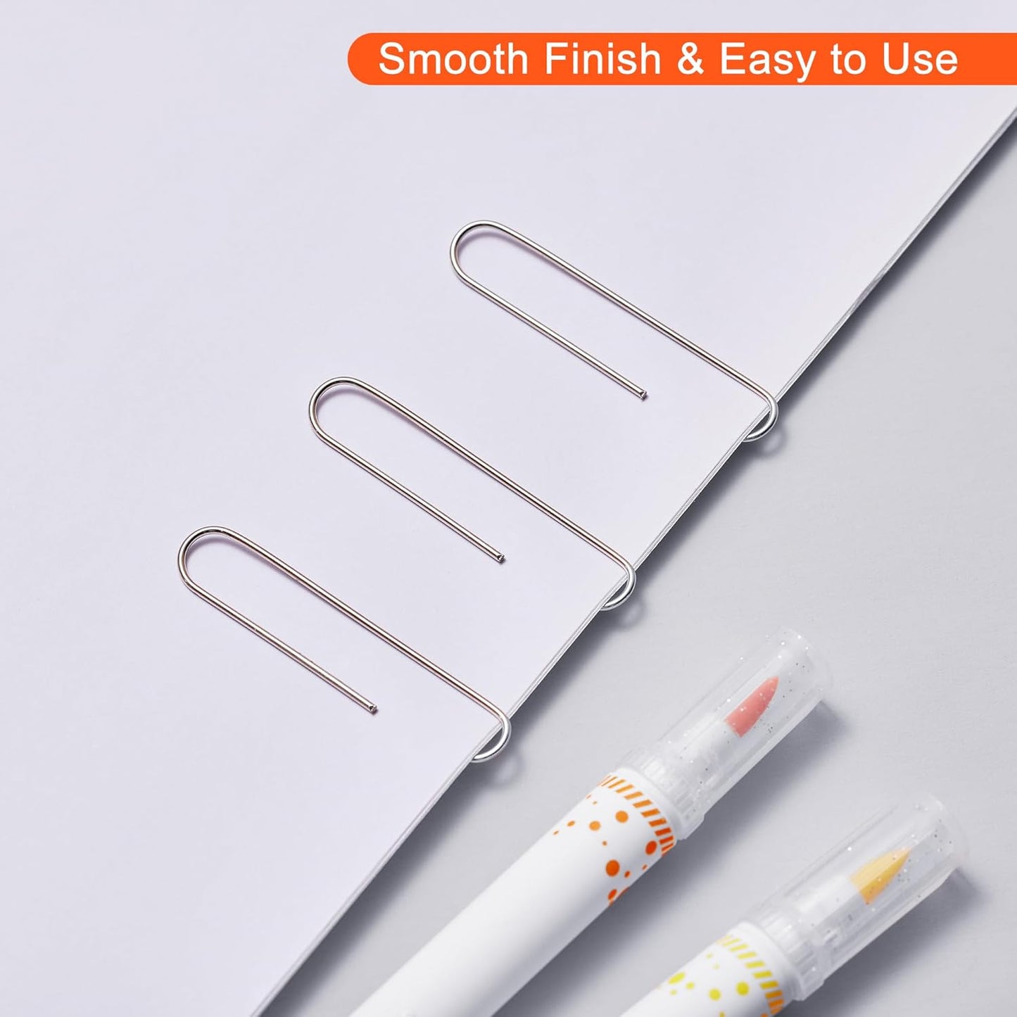 NEEWAY 300pcs Large Paper Clips, Jumbo Paper Clip, 2 Inch Paperclips