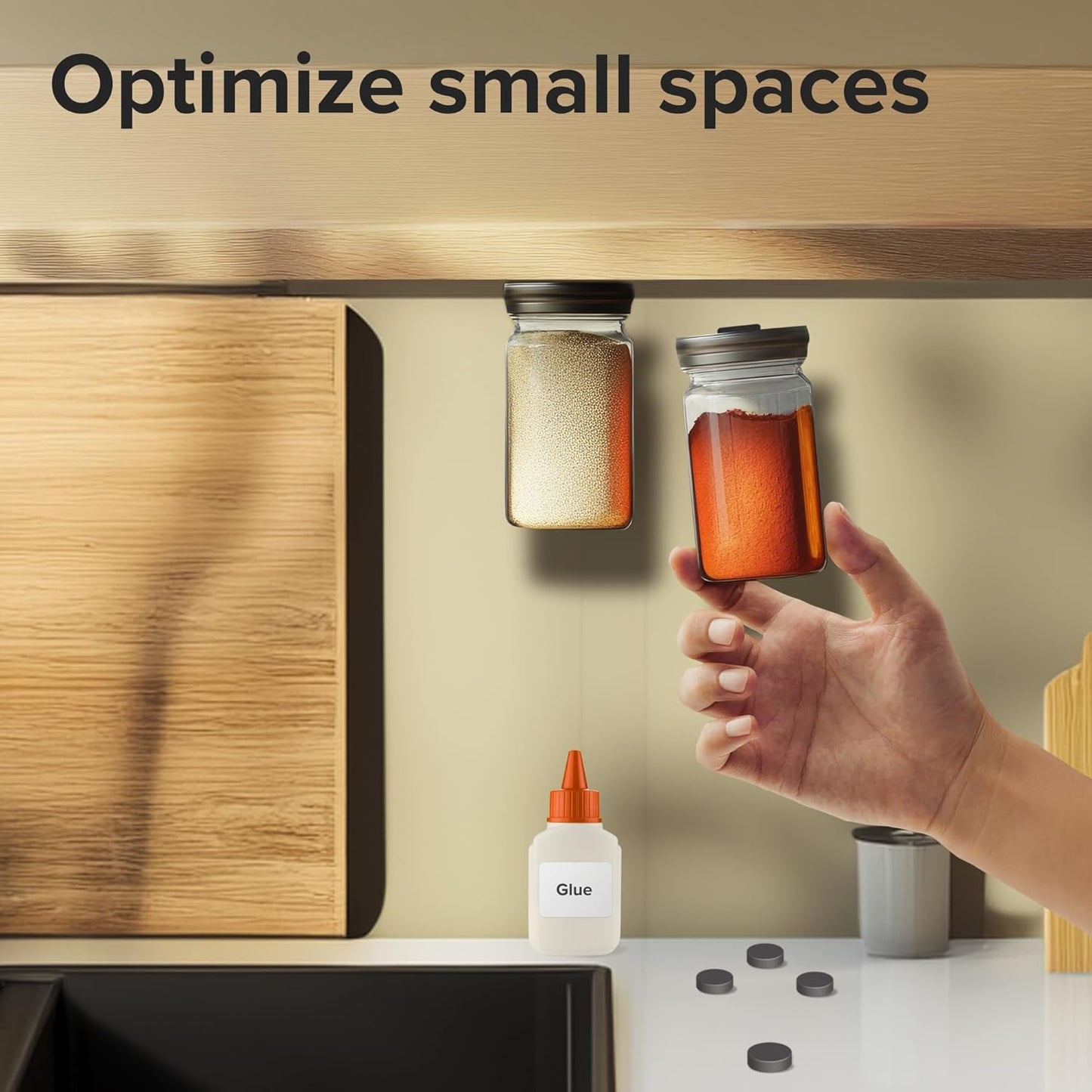 X-bet MAGNET Heavy Duty Magnets for Crafts - Ultra Strong Round Magnets for DIY, Home Space Organization & Decoration - Perfect Size for Whiteboard & Fridge (30 pcs, 0.7x0.2)