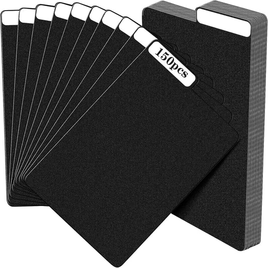 150 Pieces Comic Book Dividers with Tabs,Patient Divider Cards,Card Dividers Comic Book Boards for Storage Boxes 11.22 X 7.24 Inche