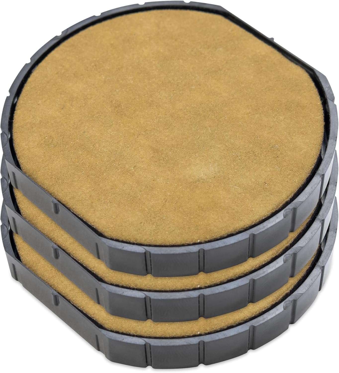 COLOP E/R50 Non-Toxic, Water Based Premium Replacement Pad for Printer R50 Stamp - Pack of 3 - Dry (No Ink Color)