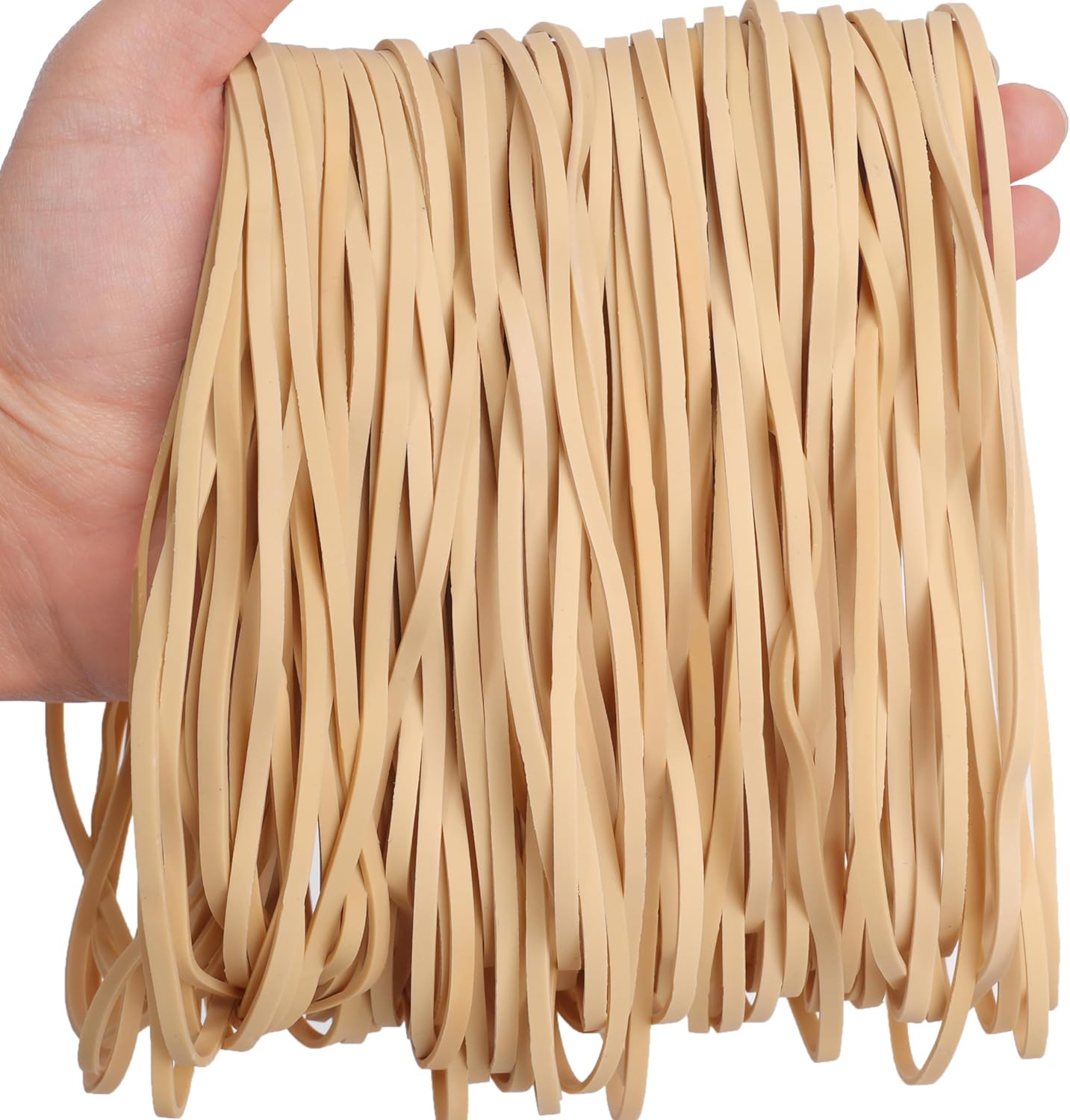 Rubber Bands Garbage Can Bands Elastic Large Size #117B 120 Pcs Trash Can Rubber Bands Black Elastics Bands 7 inch Assorted For Office Supplies Home