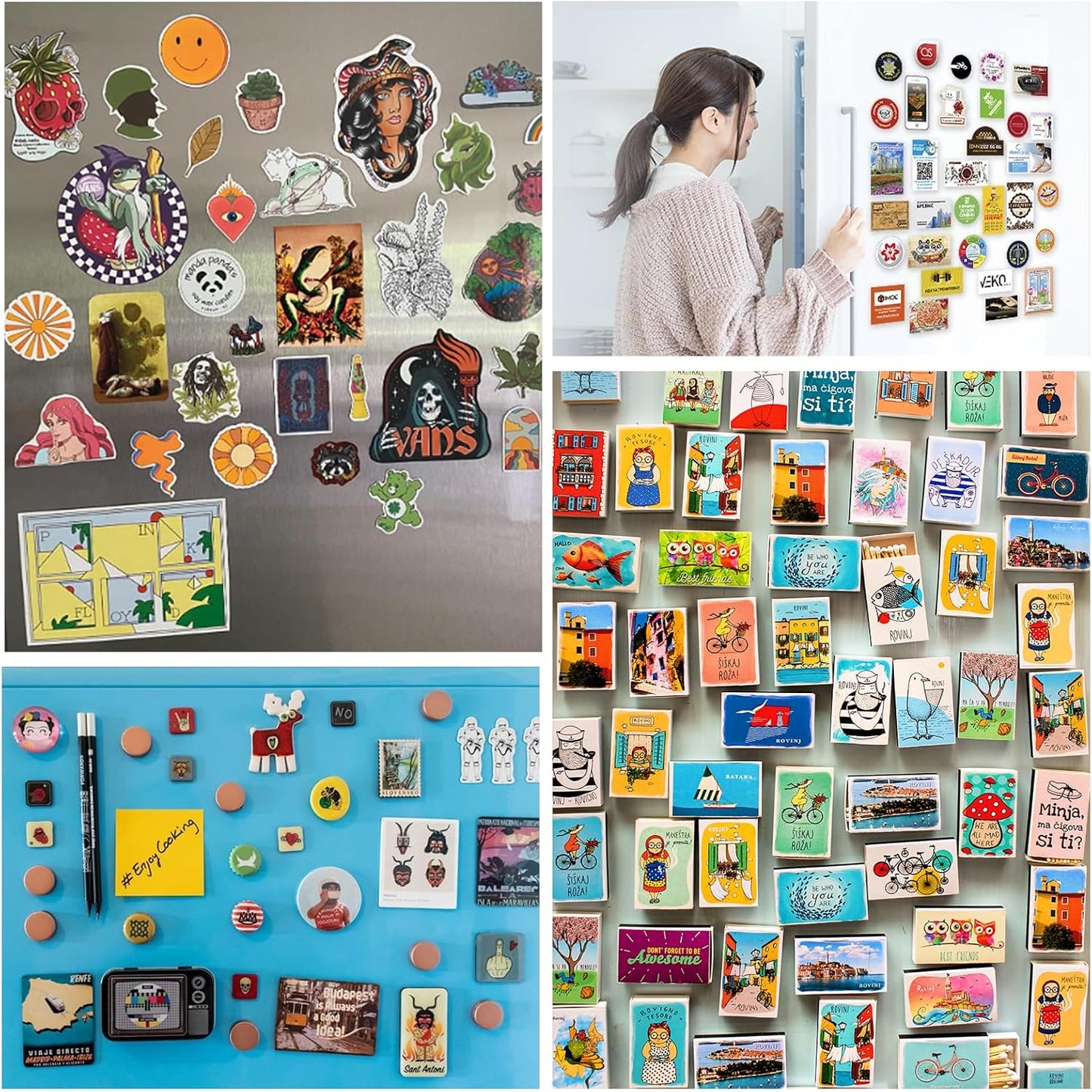 Adhesive Magnetic Sheets 8 x 10 Inch, 30 Packs Magnetic Sheets with Adhesive Backing - 0.5mm Thickness Flexible Magnet Sheets for Dies Storage, Craft Projects, Photos, School, Office