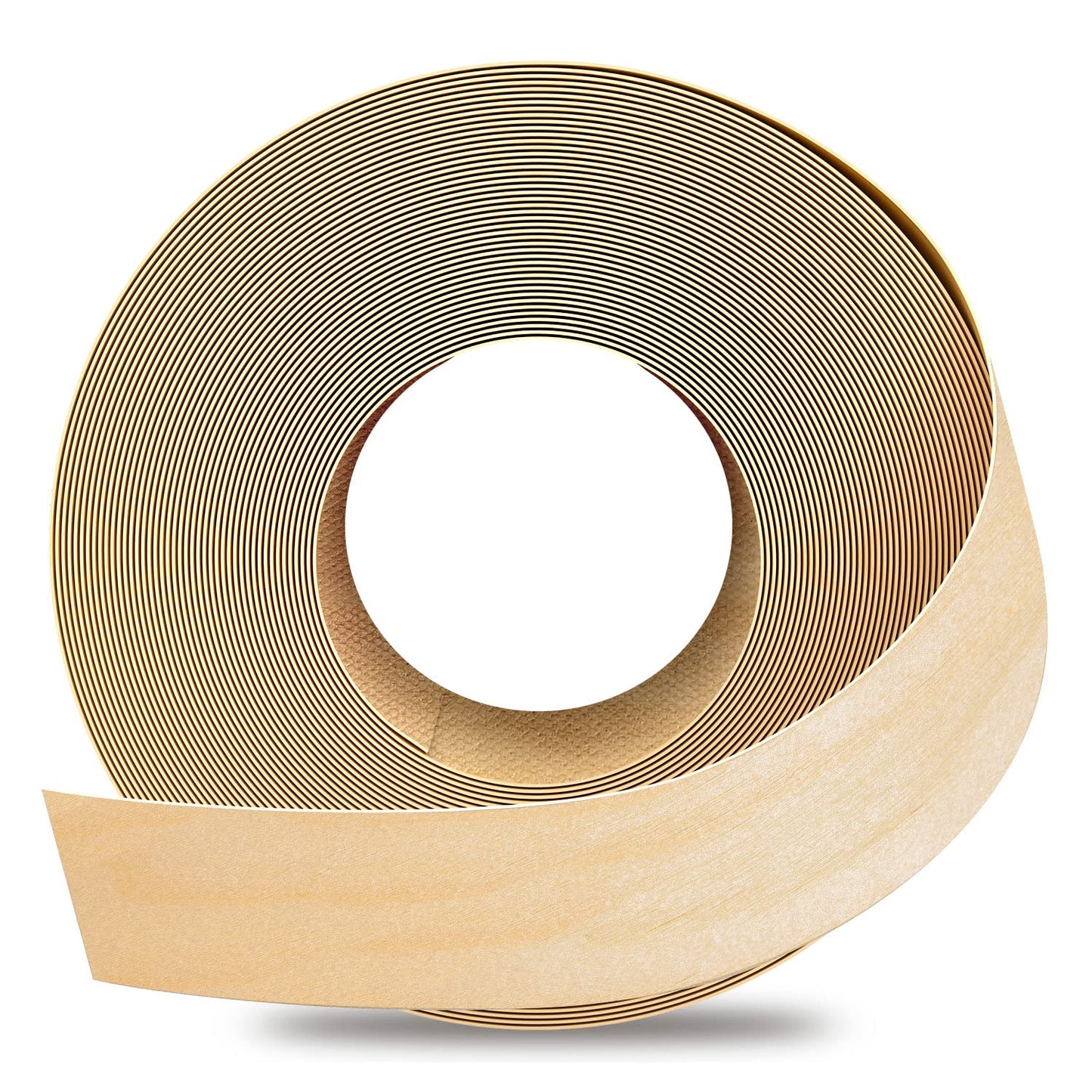 GSCIT Club Birch Edge Banding, 2 inch x 25ft roll of Veneer Edge Banding Preglued Flexible, Real Wood Tape Banding