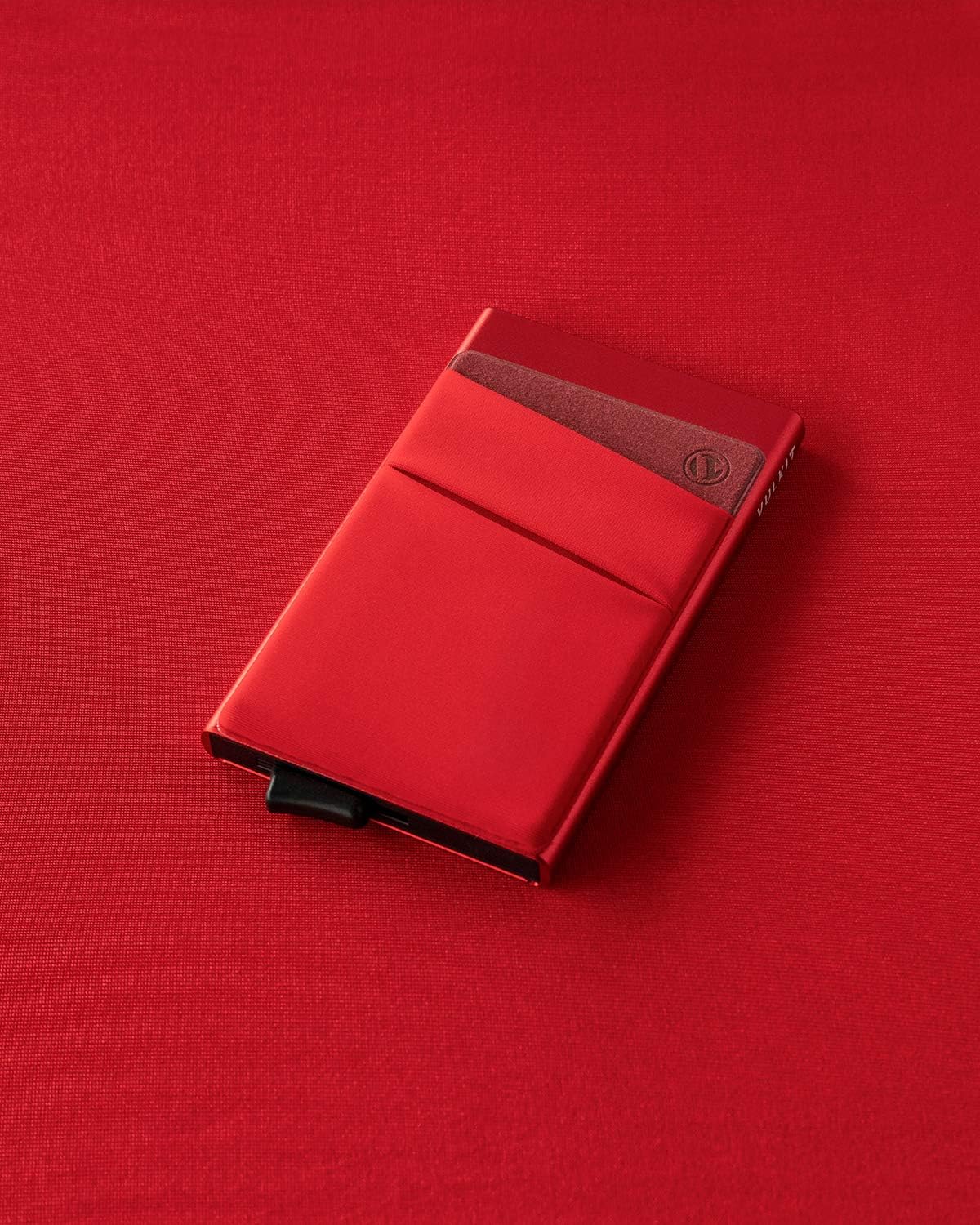 VULKIT Card Holder with Money Pocket Pop Up Wallet RFID Blocking Slim Metal Bank Card Case Holds 5 Cards and Notes