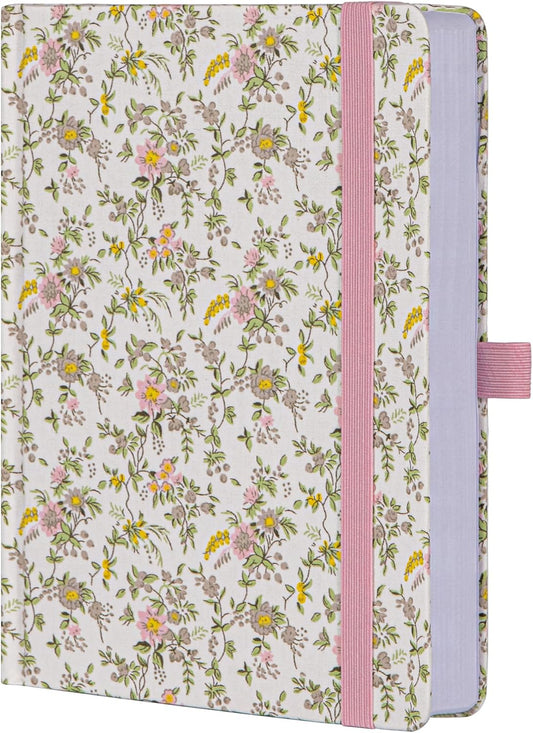 TIEFOSSI Dotted Journal Notebook for Women, A5 Dotted Grid Notebook for Writing, 190 Pages Thick Paper, Travel Daily Journal, for Work Home School, Note Taking, Business, 8.4 X 5.8 In